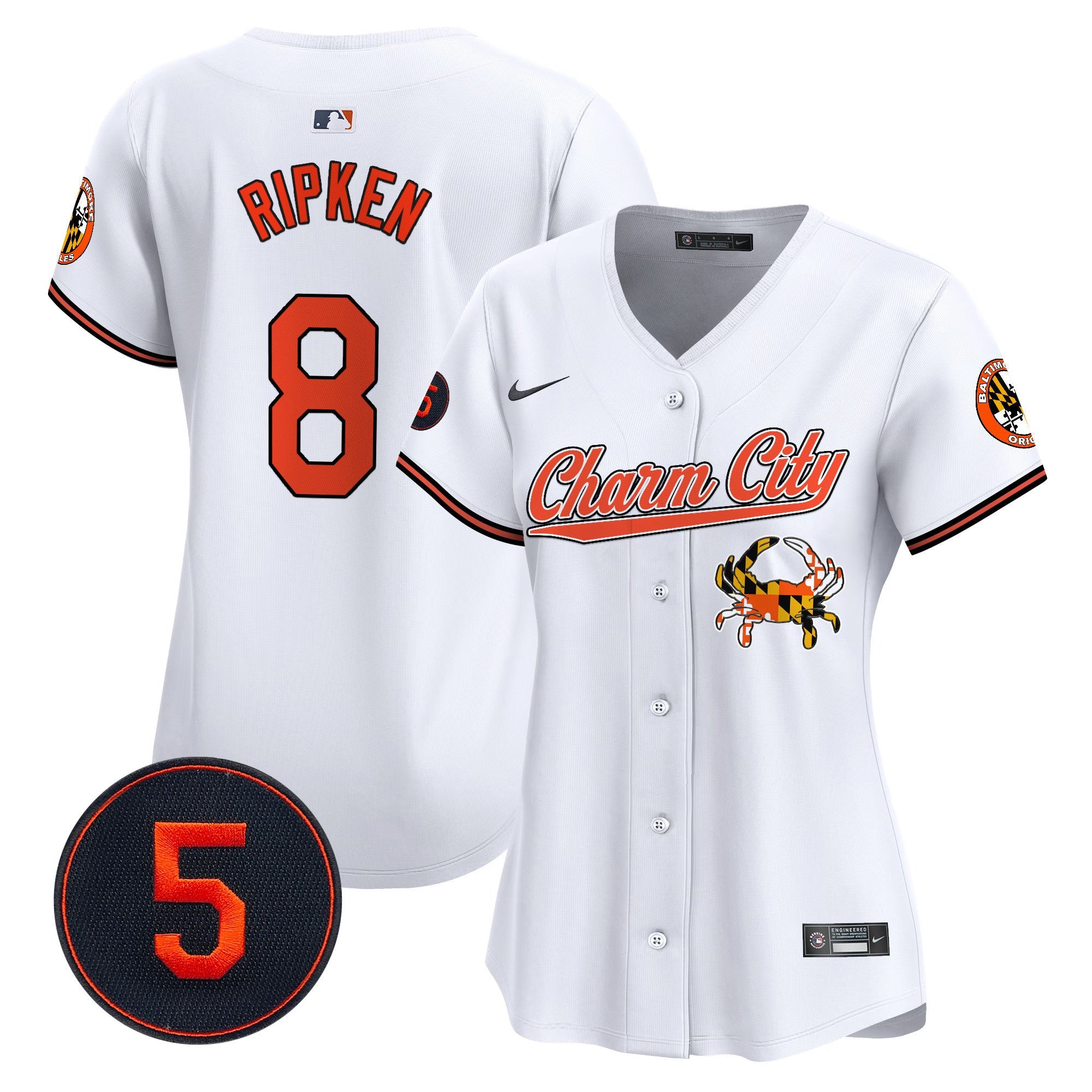 Women’s Baltimore Robinson Patch Vapor Premier Limited Jersey V8