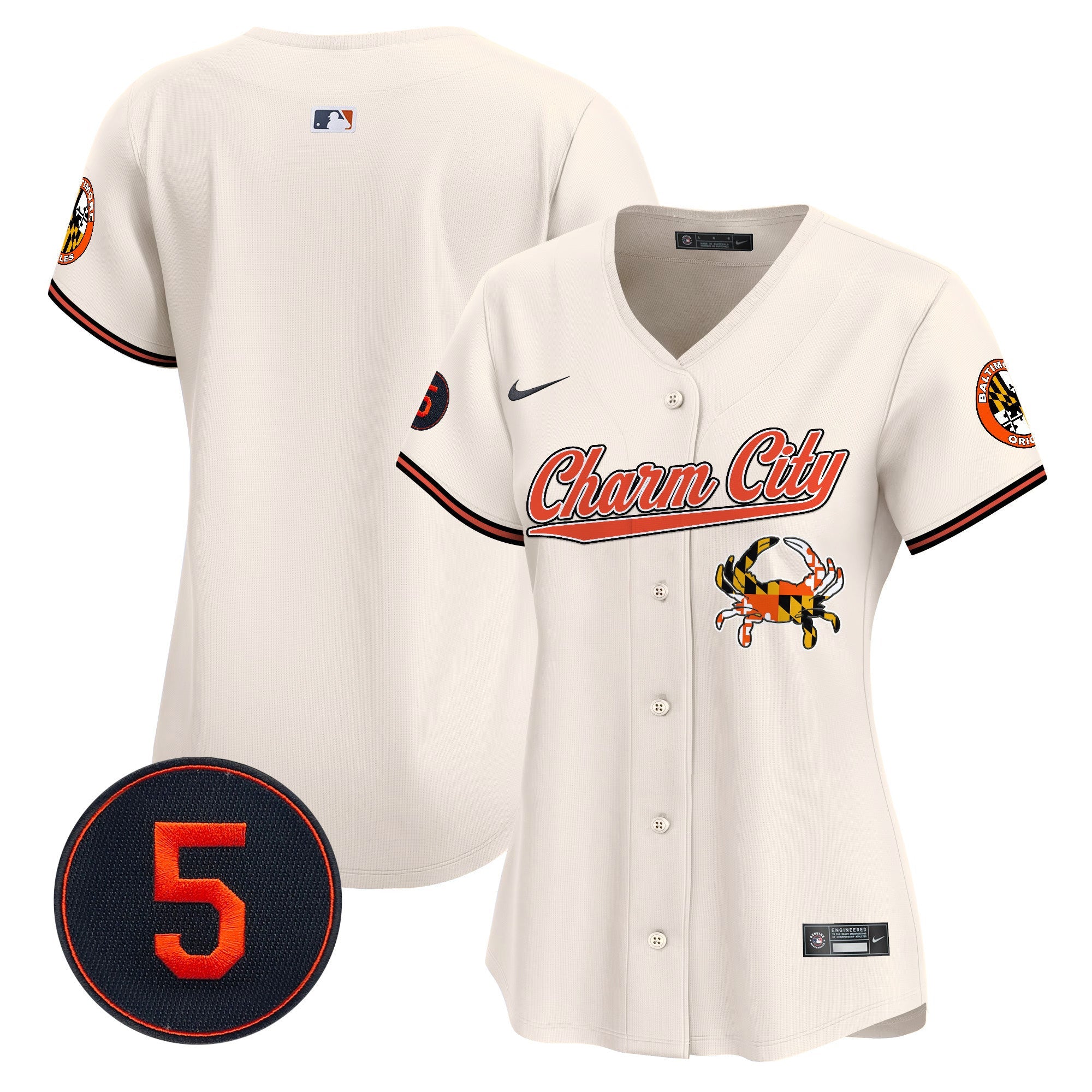Women’s Baltimore Robinson Patch Vapor Premier Limited Jersey V8