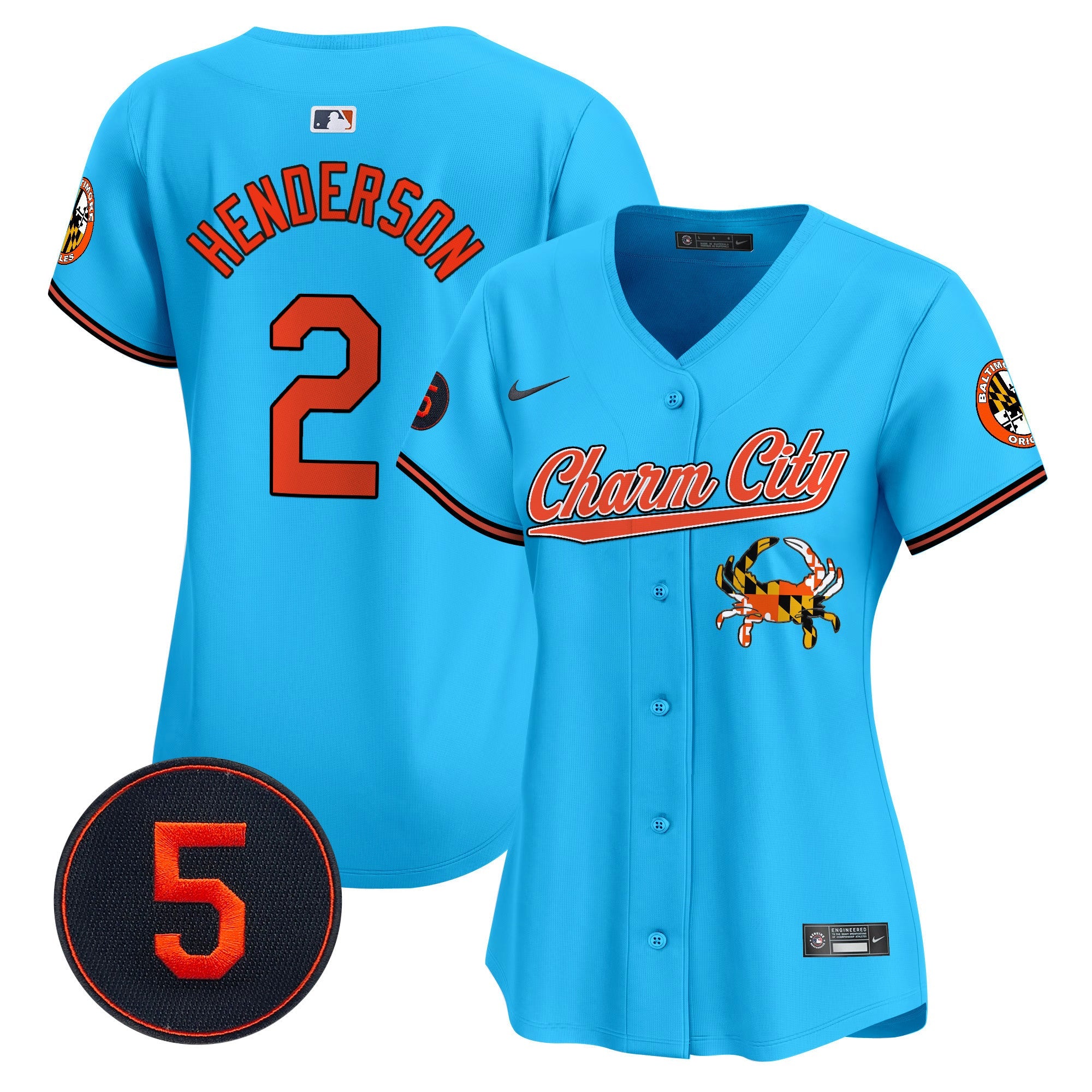 Women’s Baltimore Robinson Patch Vapor Premier Limited Jersey V8