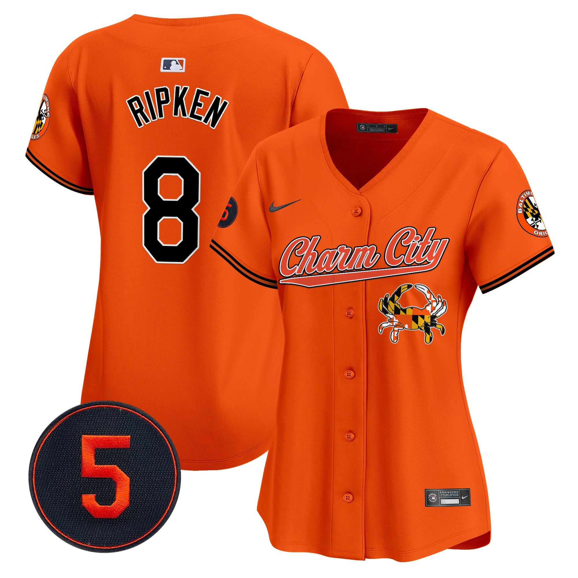 Women’s Baltimore Robinson Patch Vapor Premier Limited Jersey V8