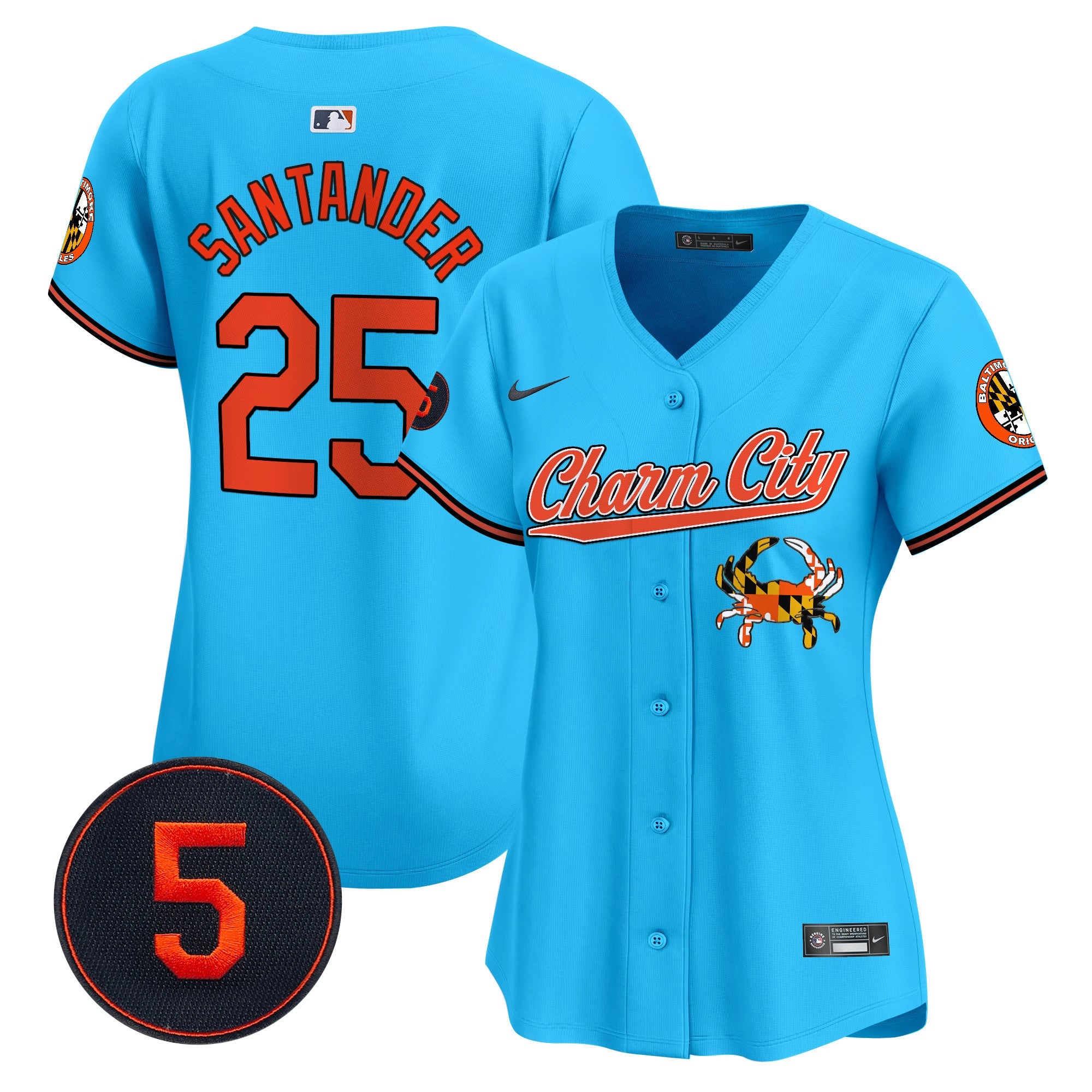 Women’s Baltimore Robinson Patch Vapor Premier Limited Jersey V8