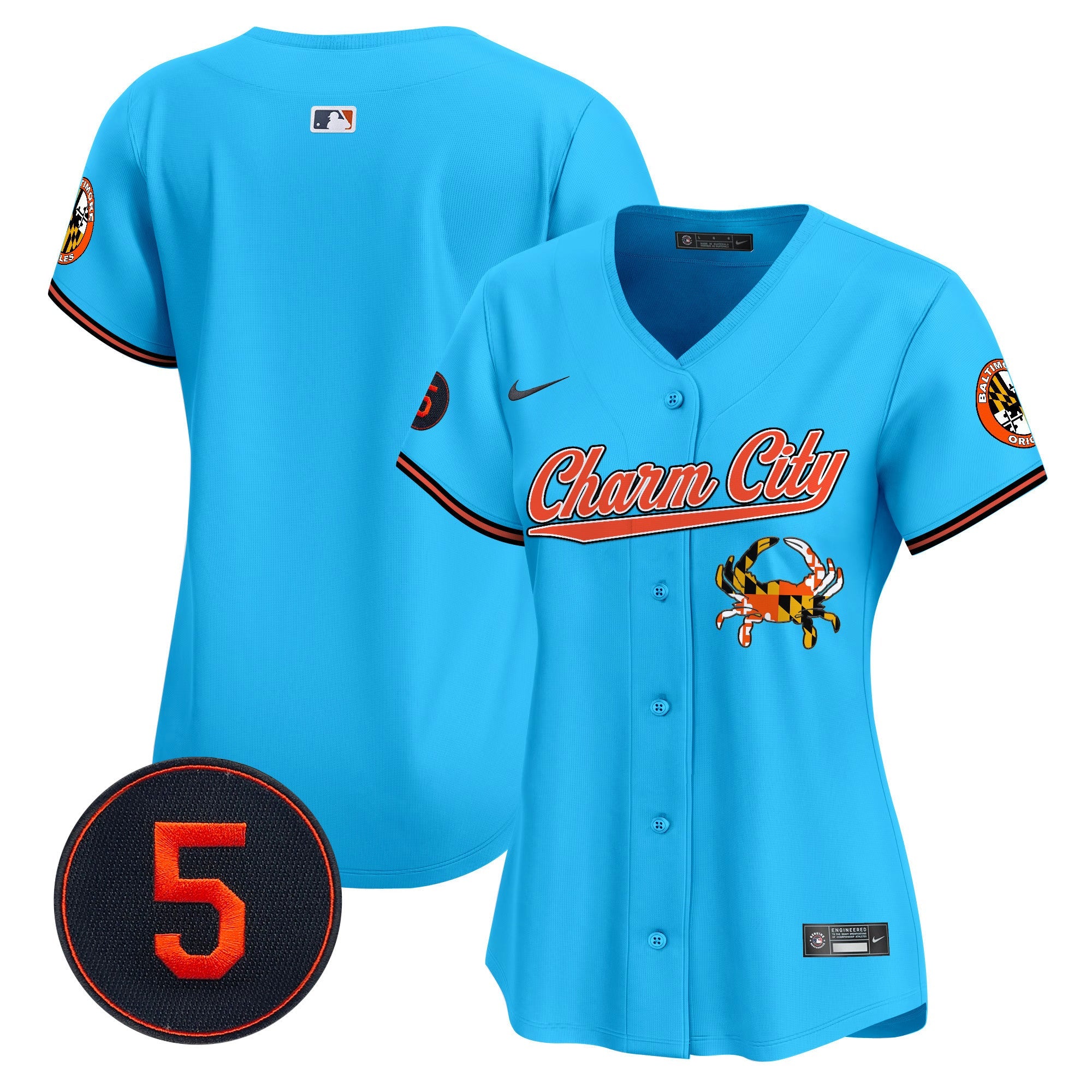 Women’s Baltimore Robinson Patch Vapor Premier Limited Jersey V8