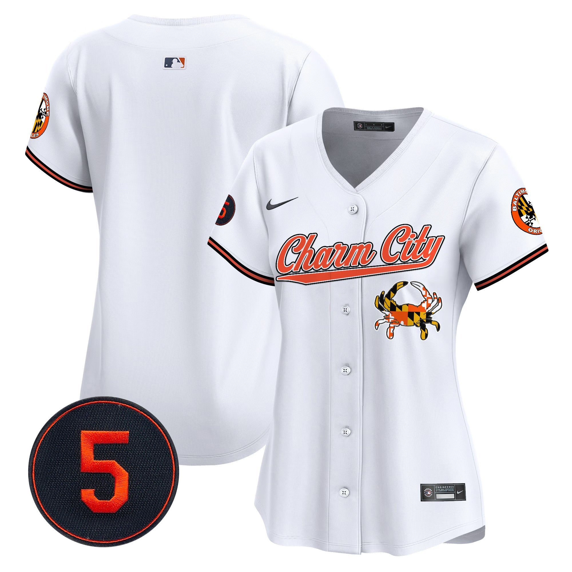 Women’s Baltimore Robinson Patch Vapor Premier Limited Jersey V8