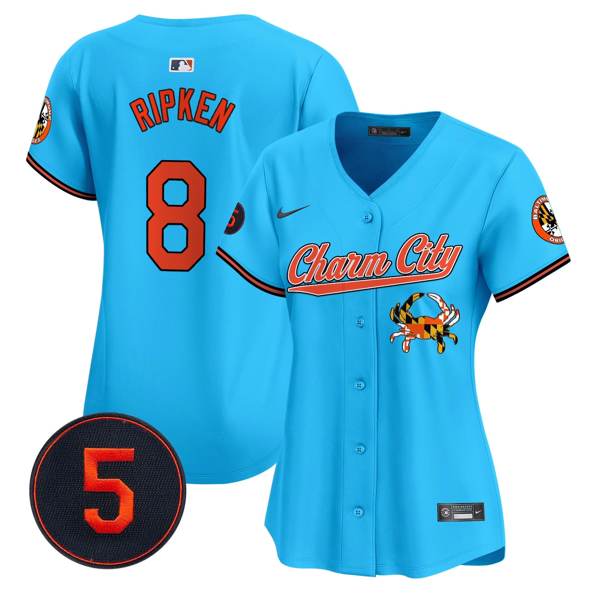 Women’s Baltimore Robinson Patch Vapor Premier Limited Jersey V8
