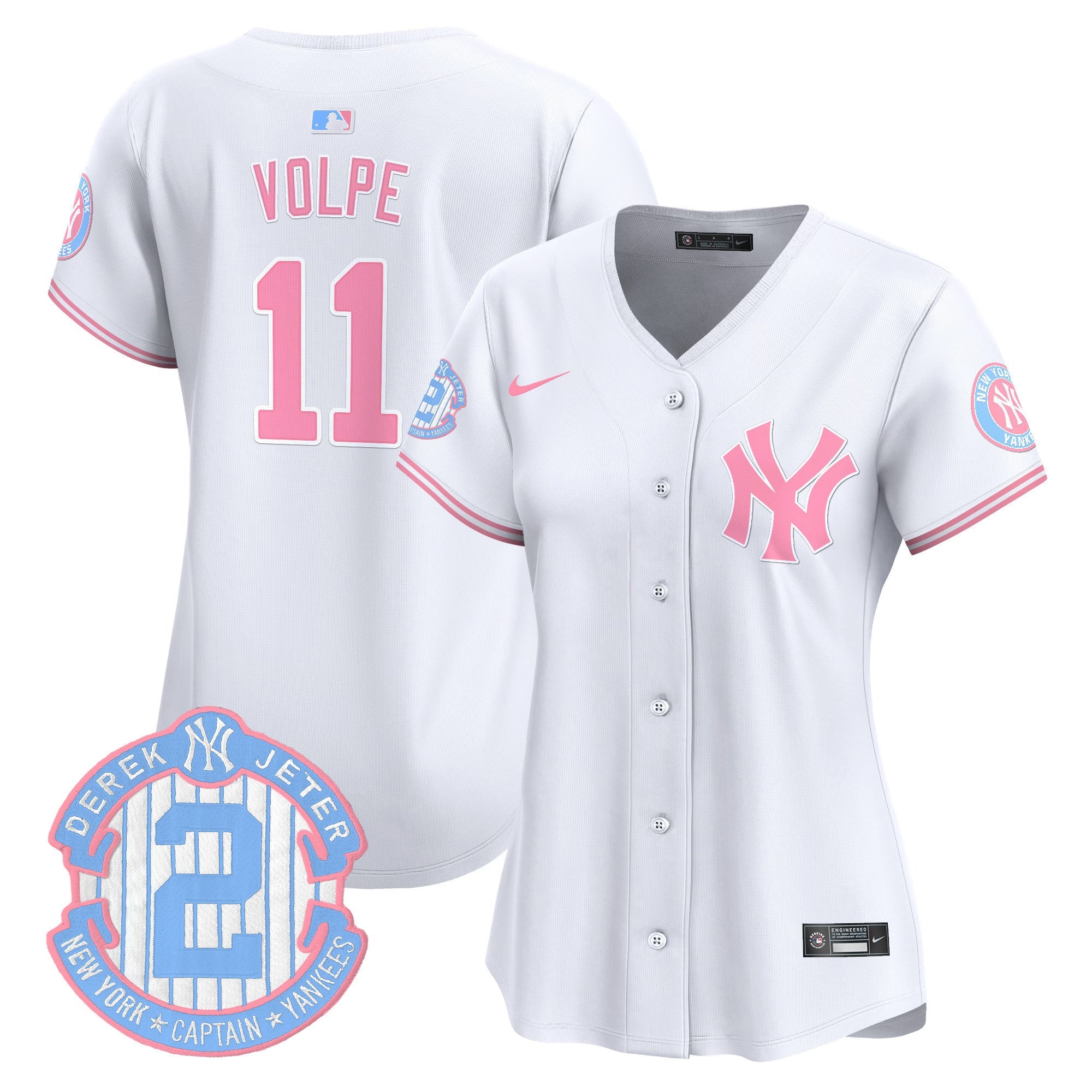 Women’s New York Bubblegum Pink Vapor Premier Limited Jersey