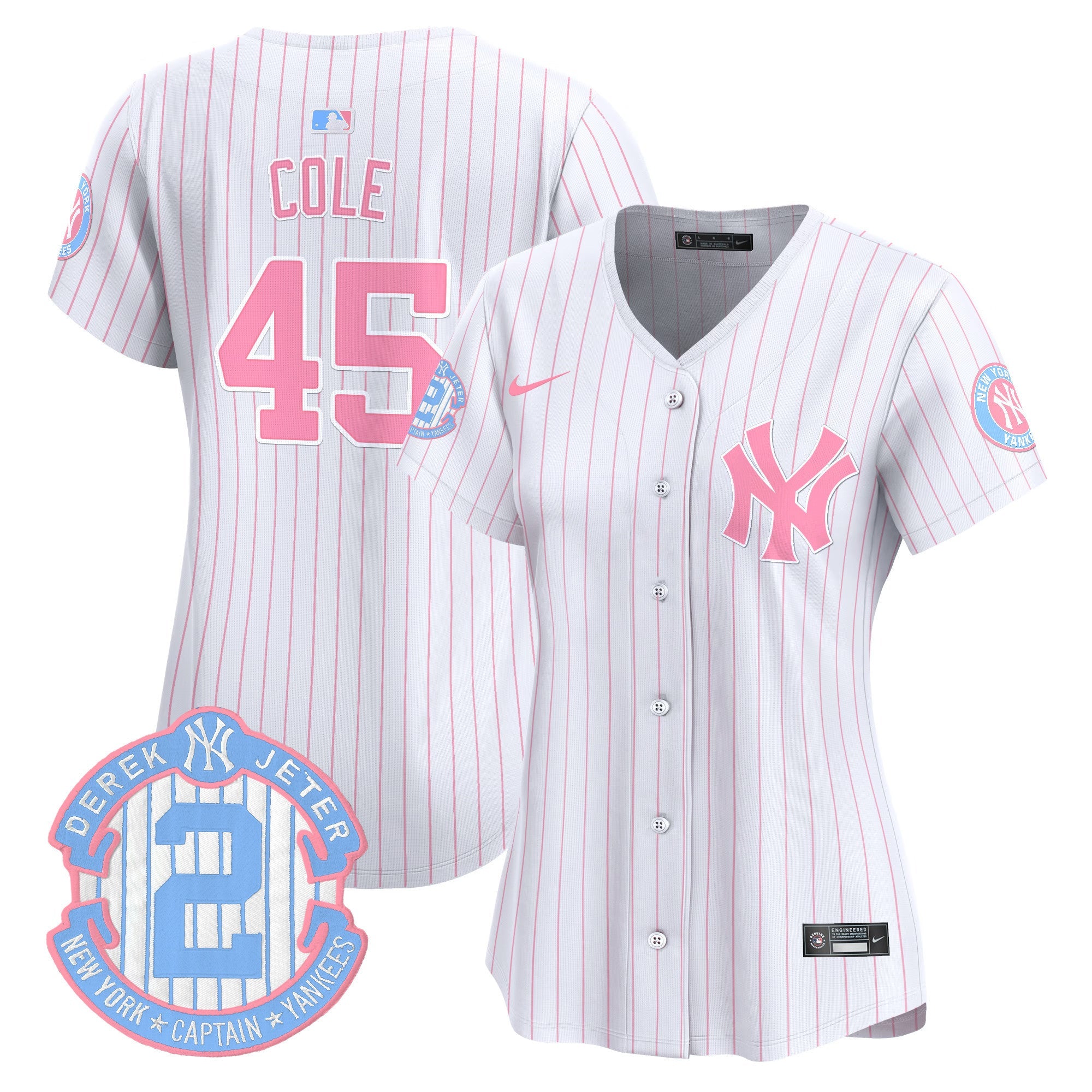 Women’s New York Bubblegum Pink Vapor Premier Limited Jersey