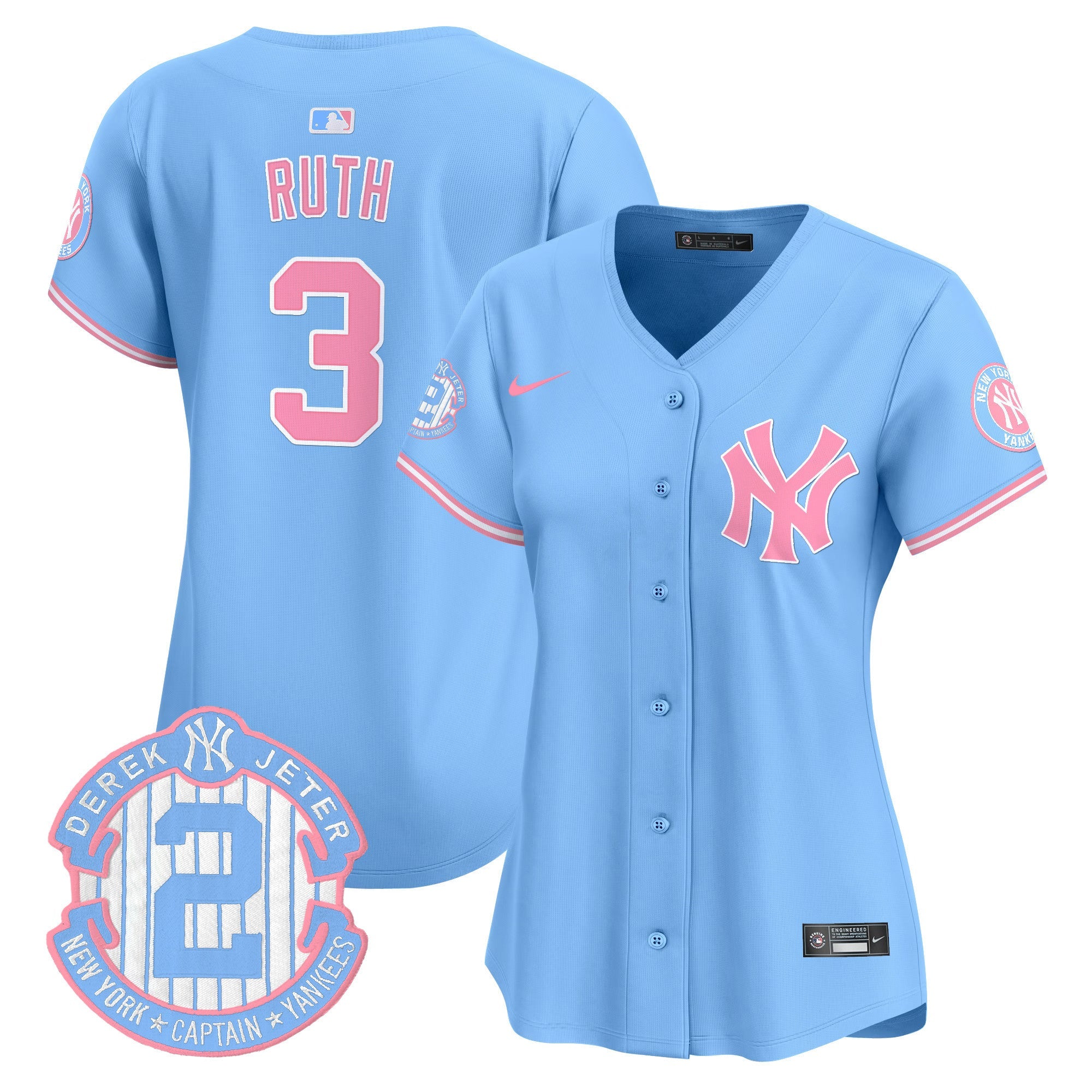 Women’s New York Bubblegum Pink Vapor Premier Limited Jersey
