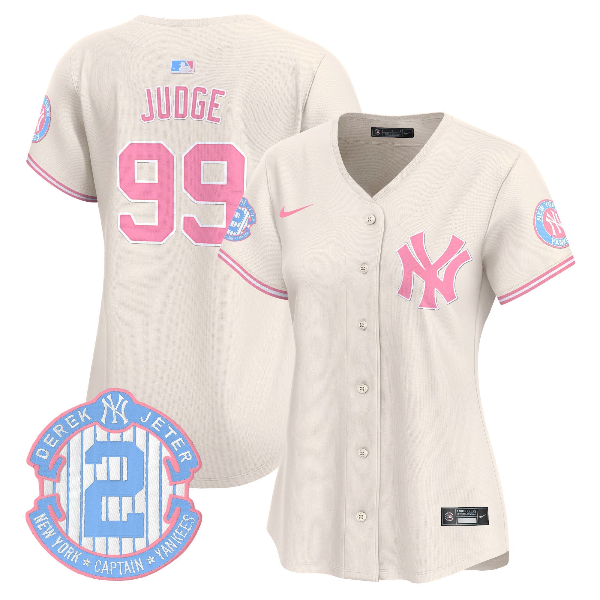 Women’s New York Bubblegum Pink Vapor Premier Limited Jersey