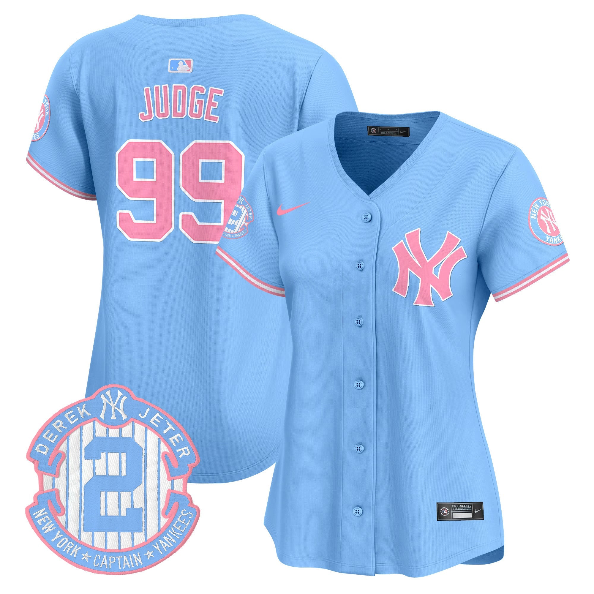 Women’s New York Bubblegum Pink Vapor Premier Limited Jersey