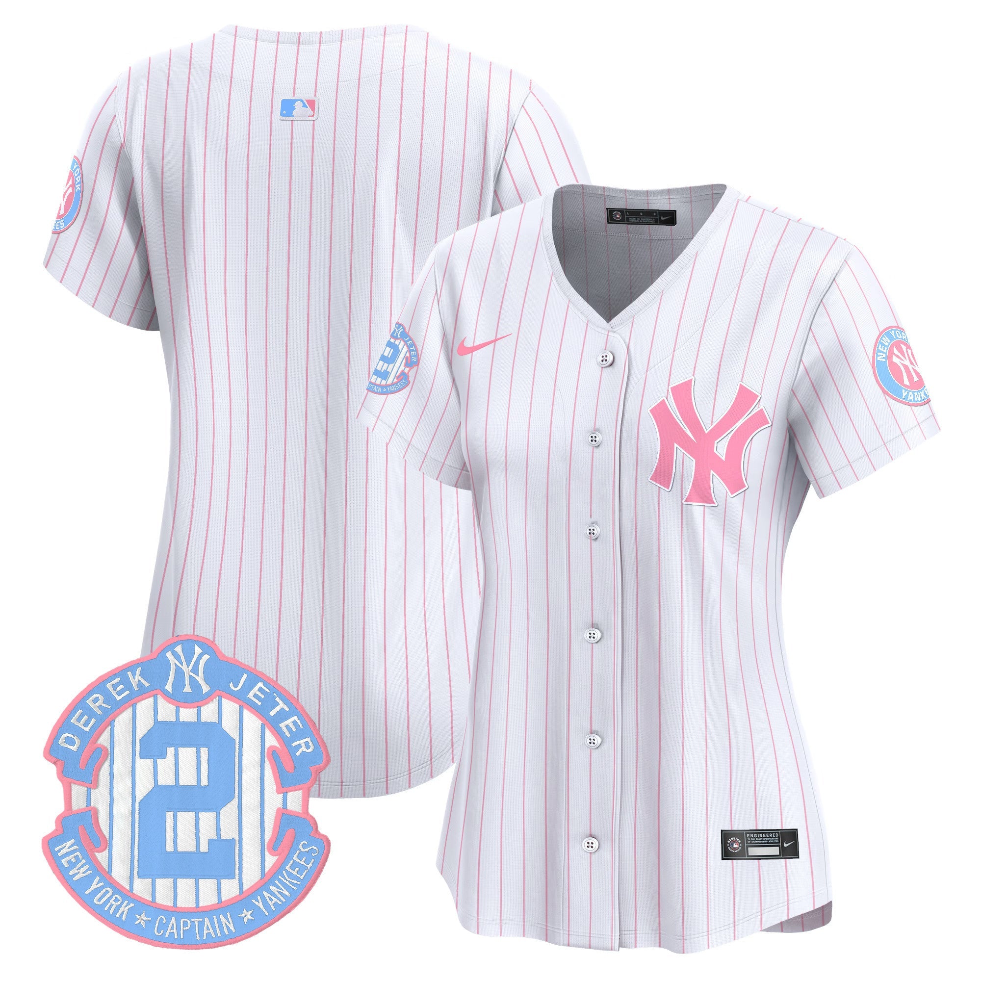 Women’s New York Bubblegum Pink Vapor Premier Limited Jersey