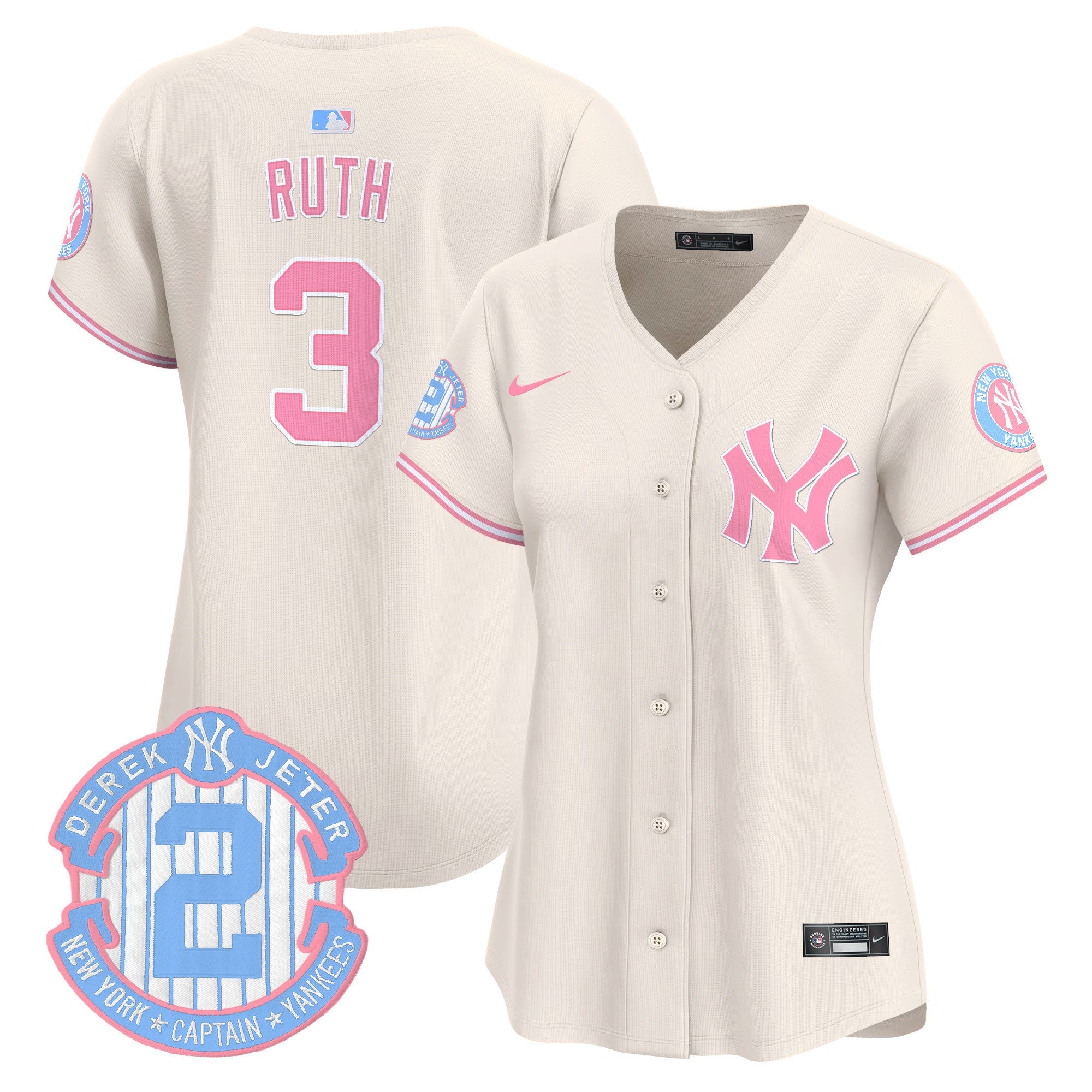 Women’s New York Bubblegum Pink Vapor Premier Limited Jersey