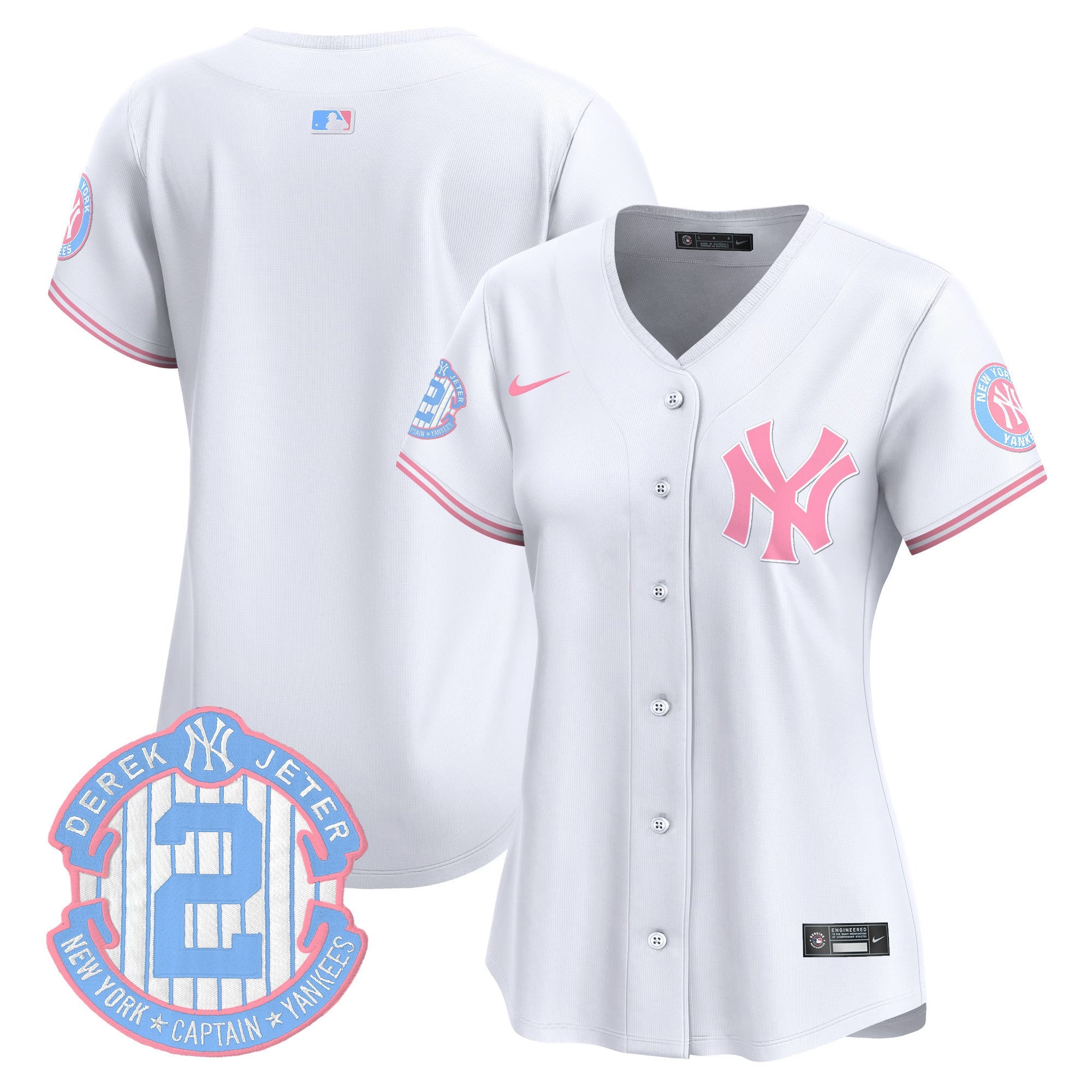 Women’s New York Bubblegum Pink Vapor Premier Limited Jersey