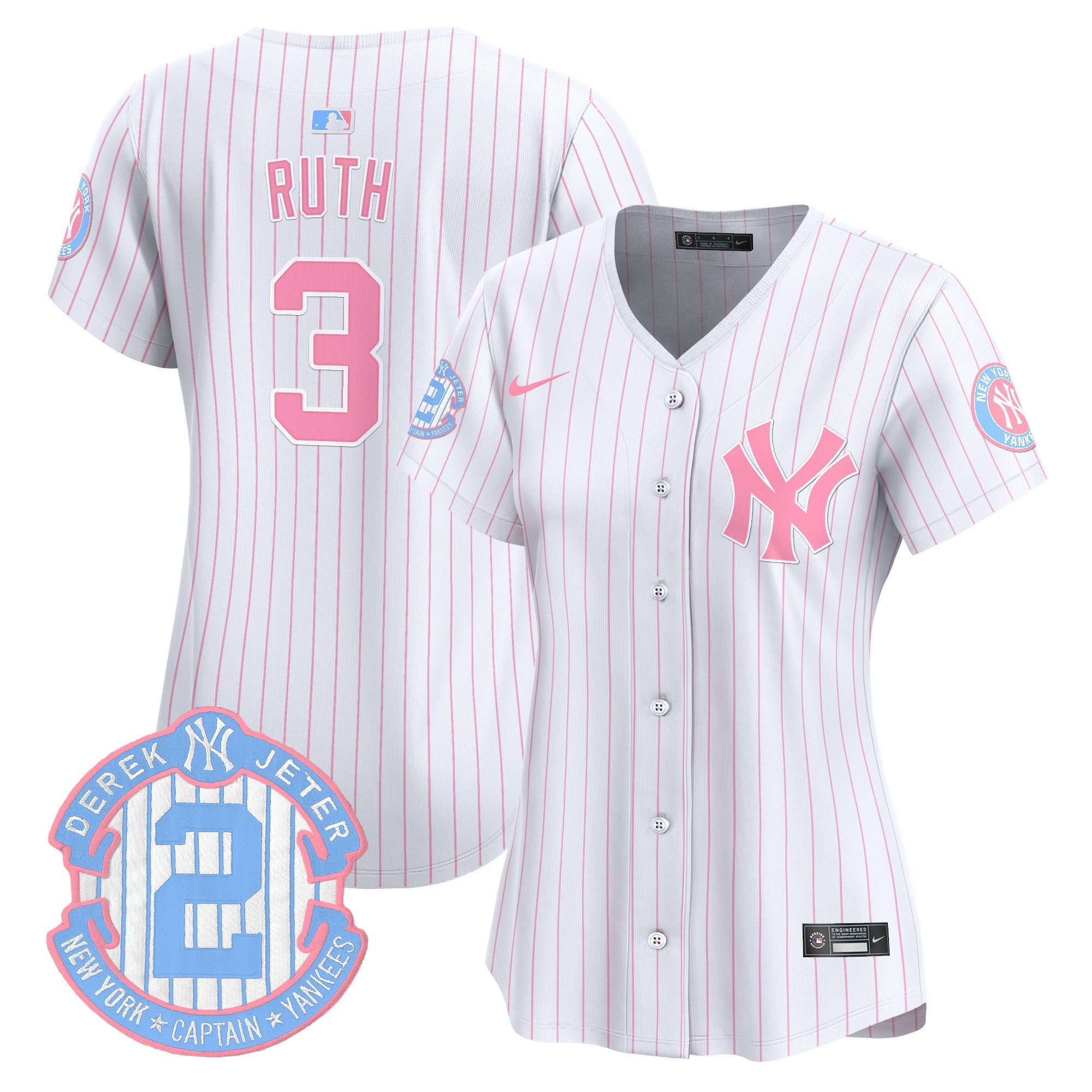 Women’s New York Bubblegum Pink Vapor Premier Limited Jersey