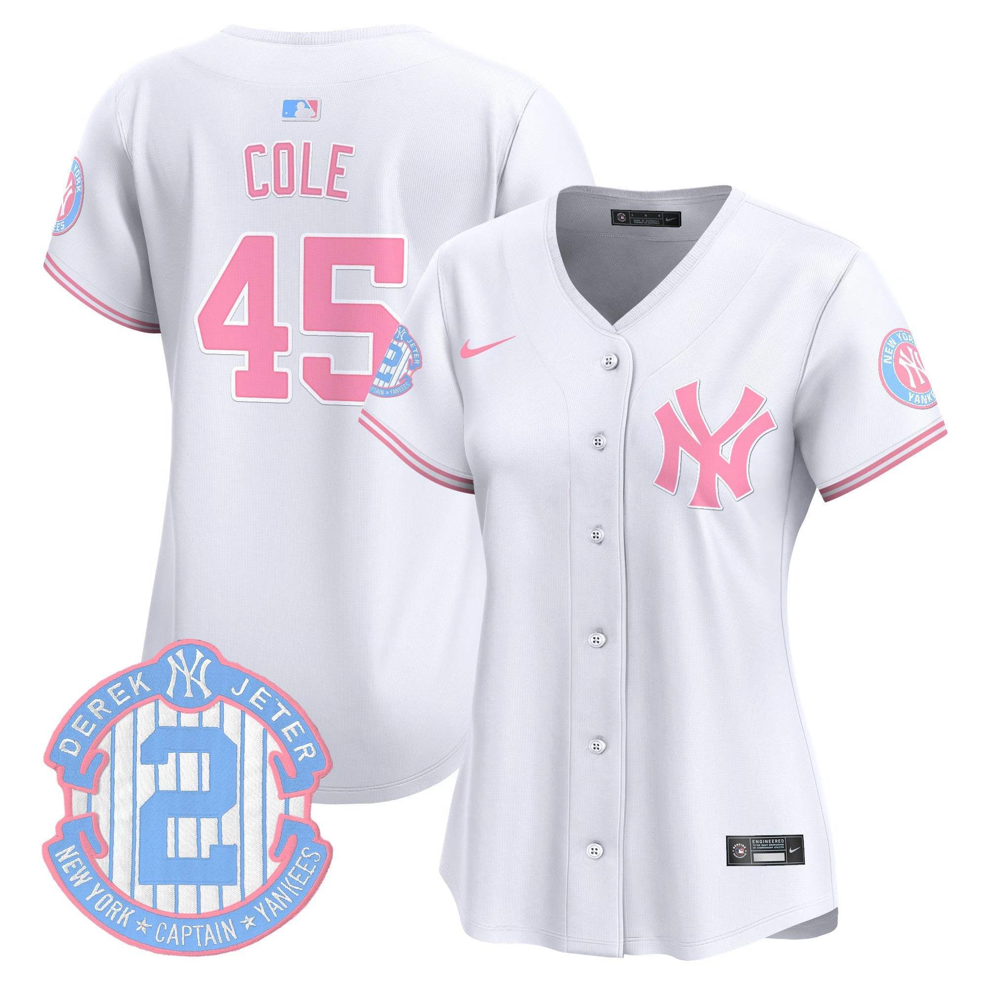 Women’s New York Bubblegum Pink Vapor Premier Limited Jersey