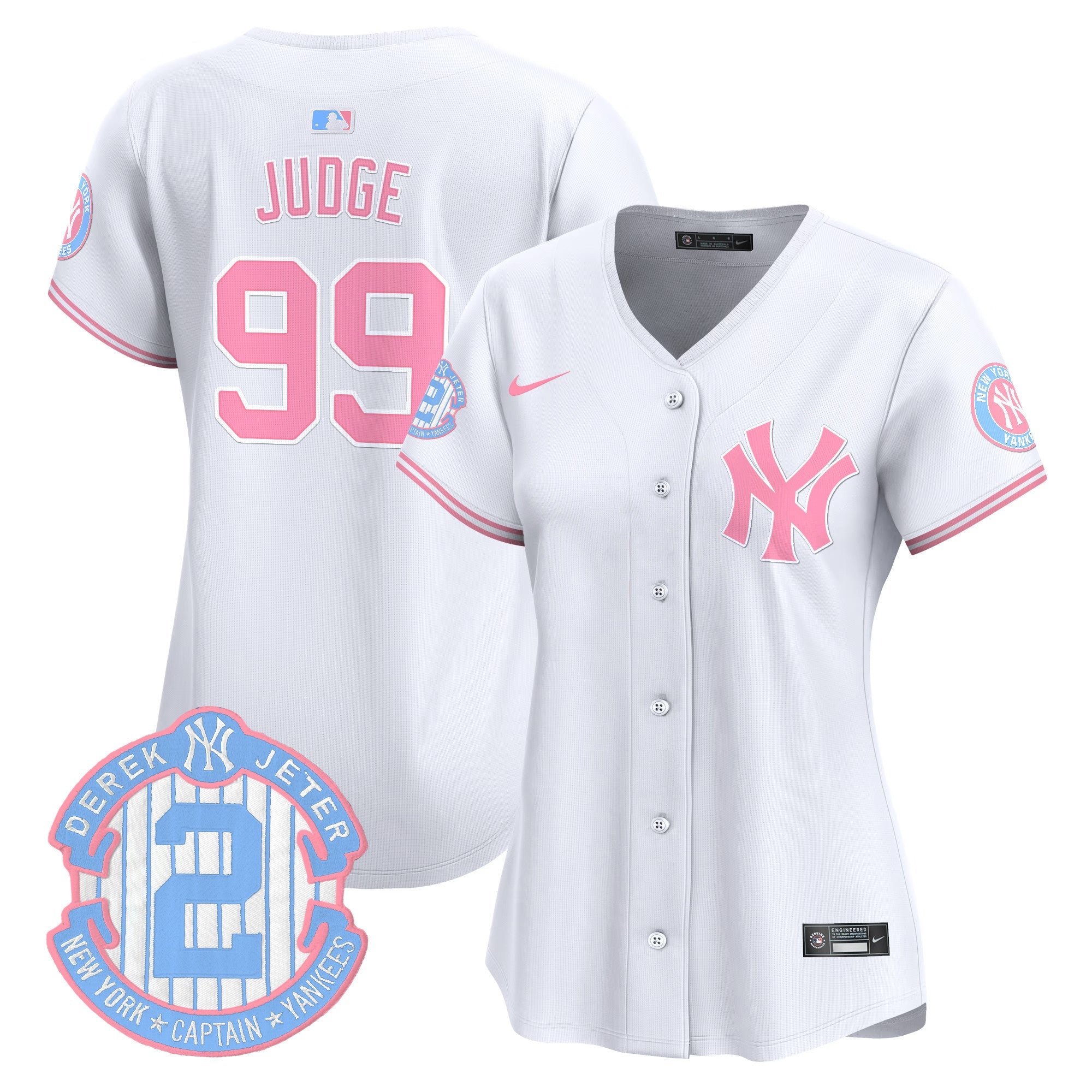 Women’s New York Bubblegum Pink Vapor Premier Limited Jersey