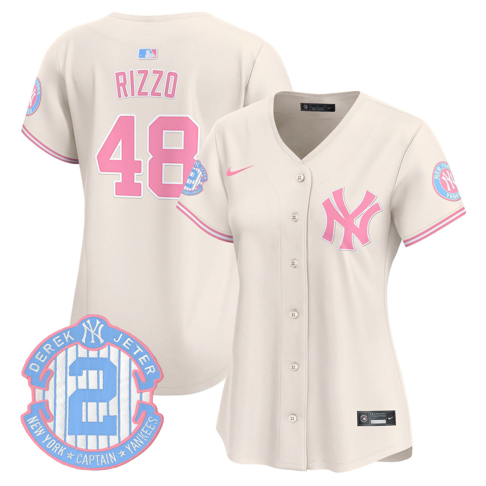 Women’s New York Bubblegum Pink Vapor Premier Limited Jersey