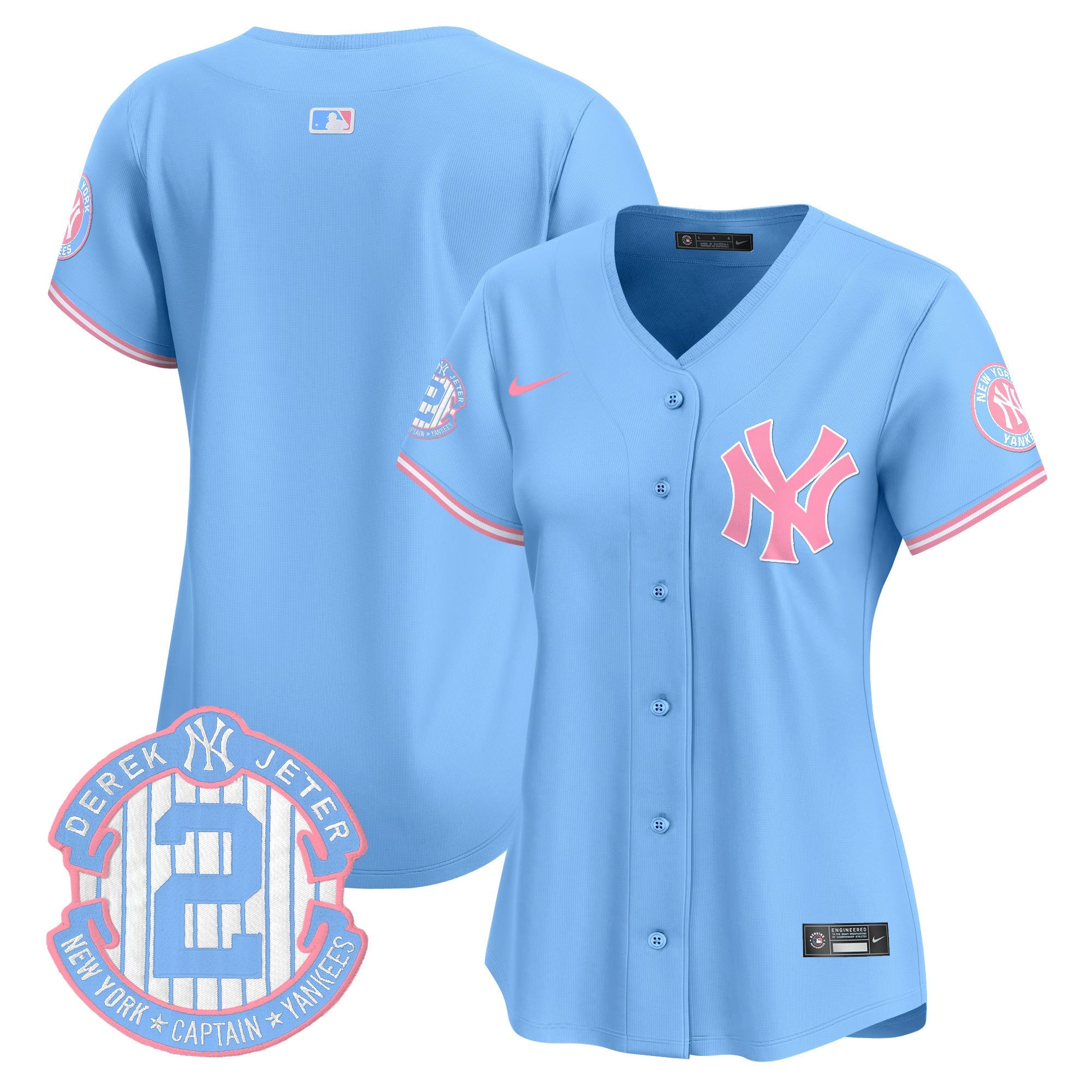 Women’s New York Bubblegum Pink Vapor Premier Limited Jersey