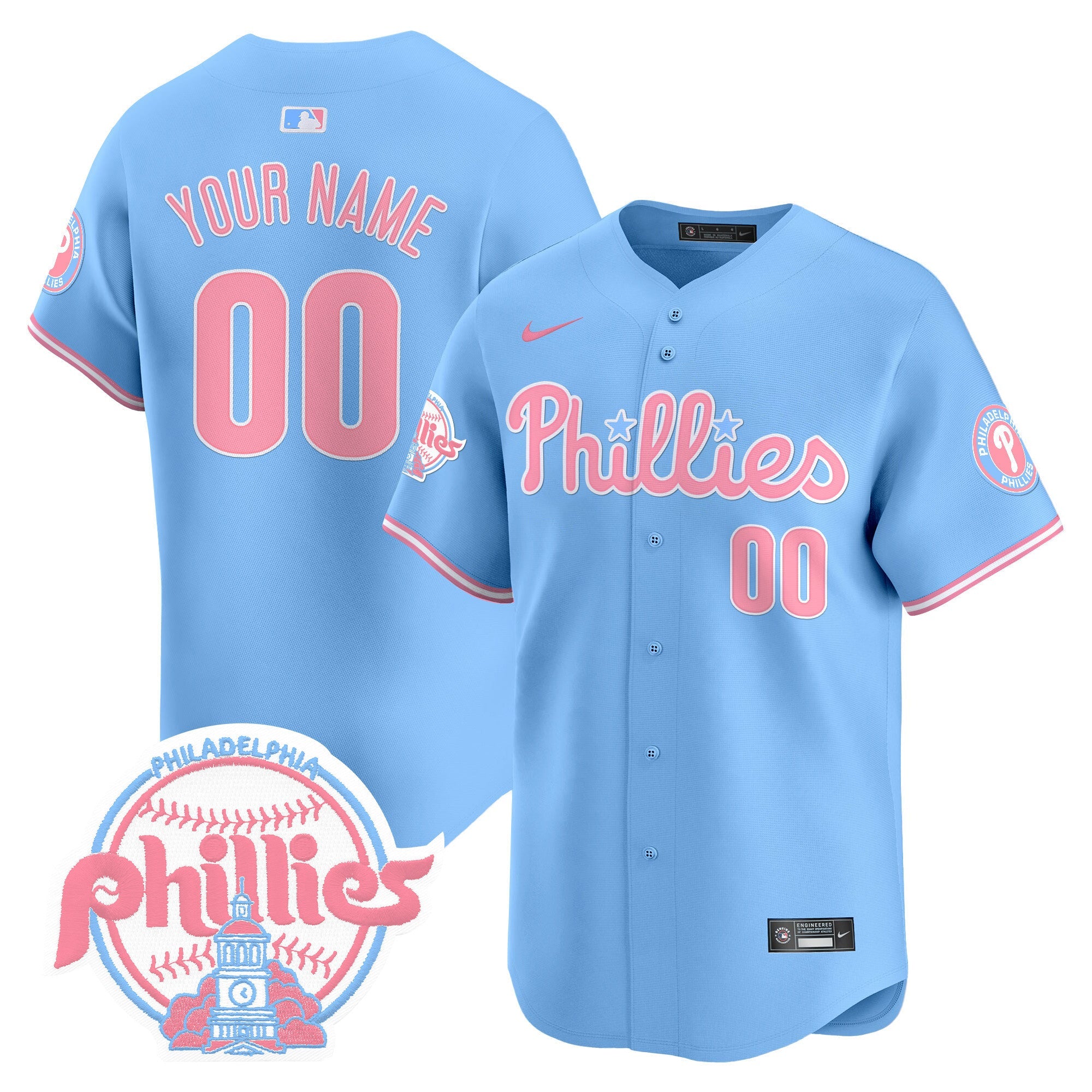 Bubblegum Pink Vapor Premier Limited Custom Jersey V2