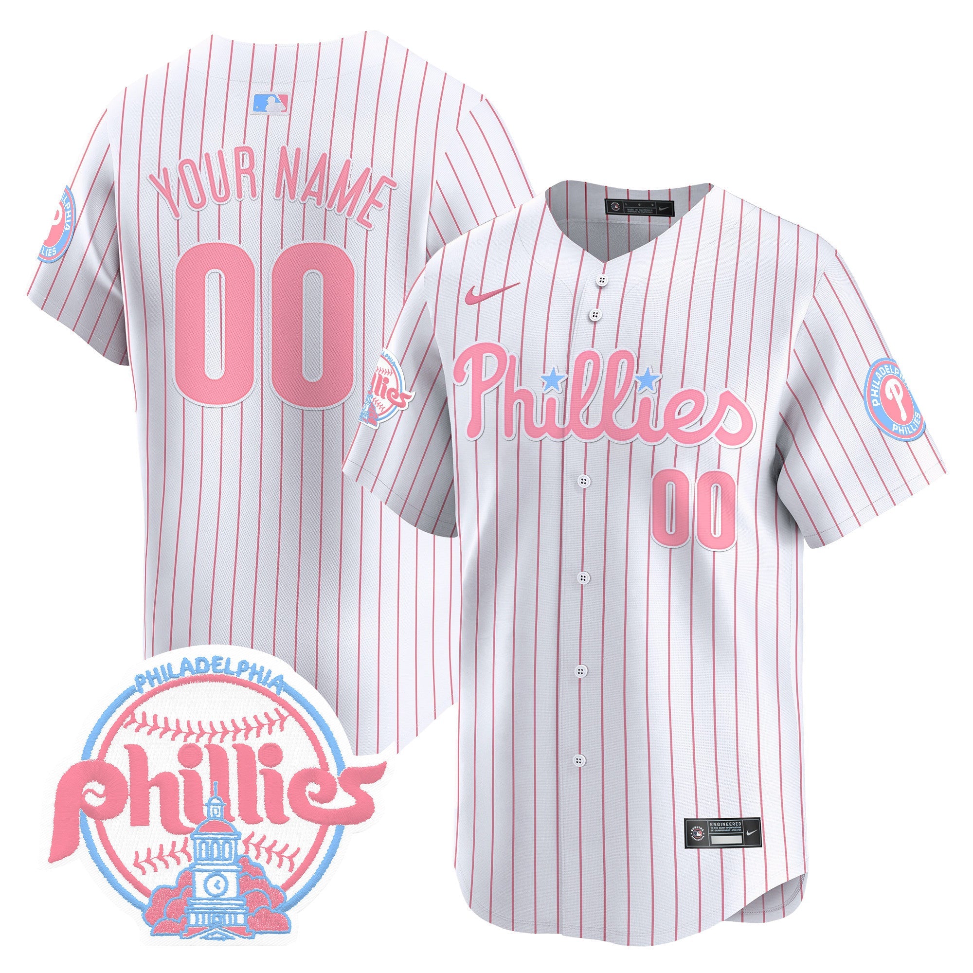 Bubblegum Pink Vapor Premier Limited Custom Jersey V2