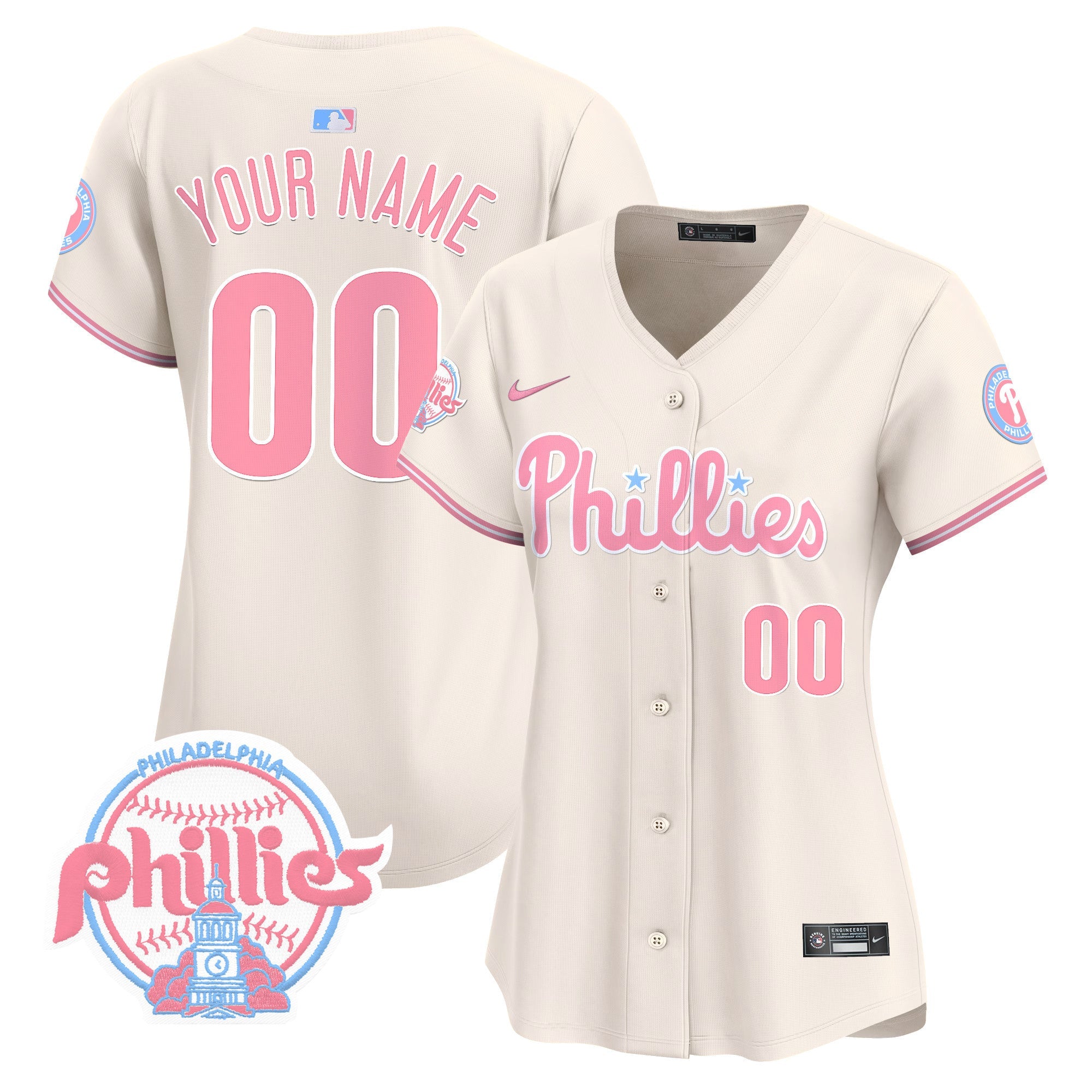 Bubblegum Pink Vapor Premier Limited Custom Jersey V2
