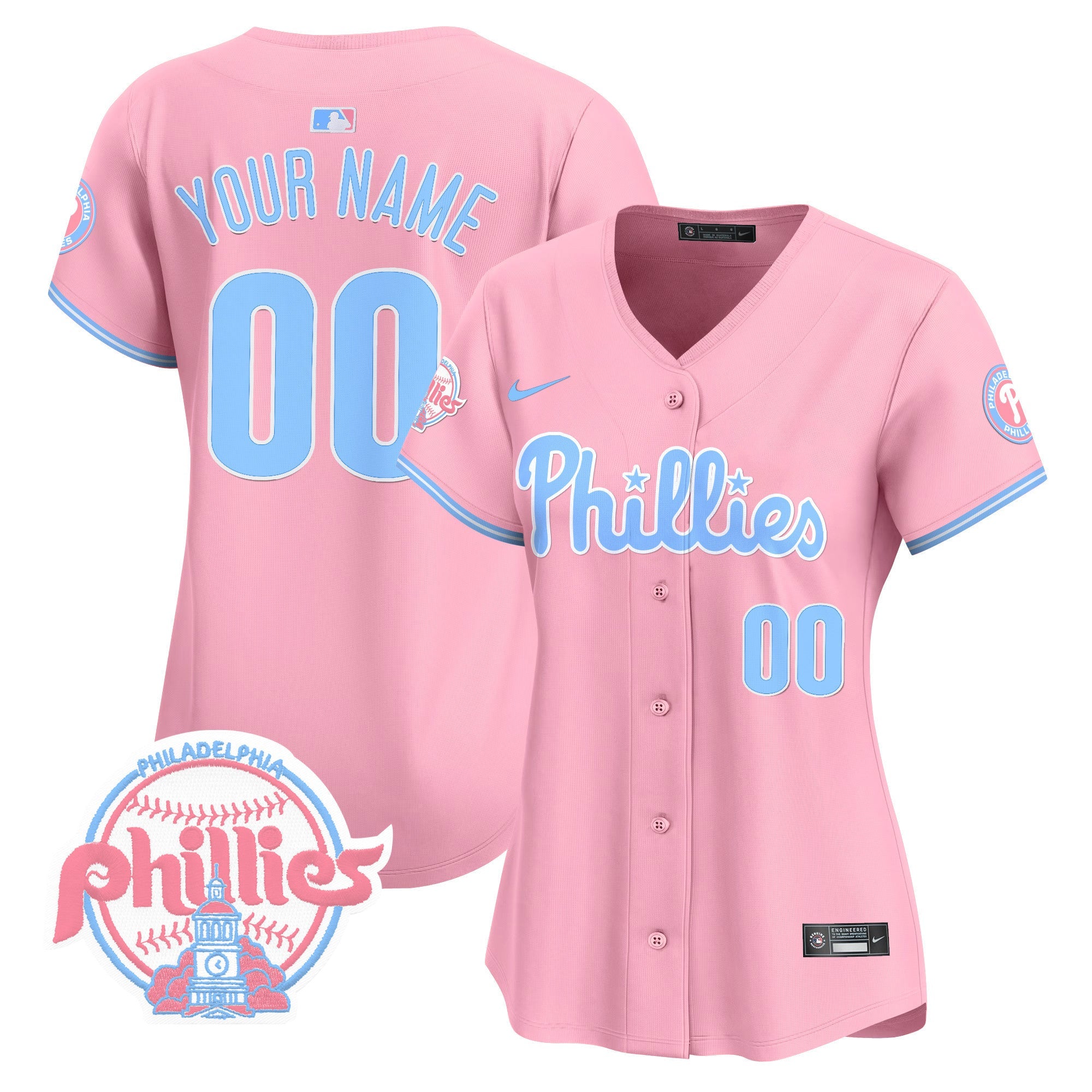 Bubblegum Pink Vapor Premier Limited Custom Jersey V2
