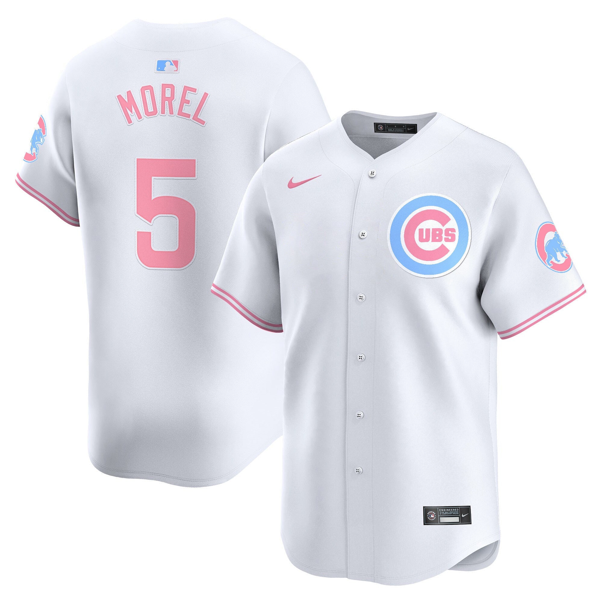 Unisex Chicago Bubblegum Pink Vapor Premier Limited Jersey