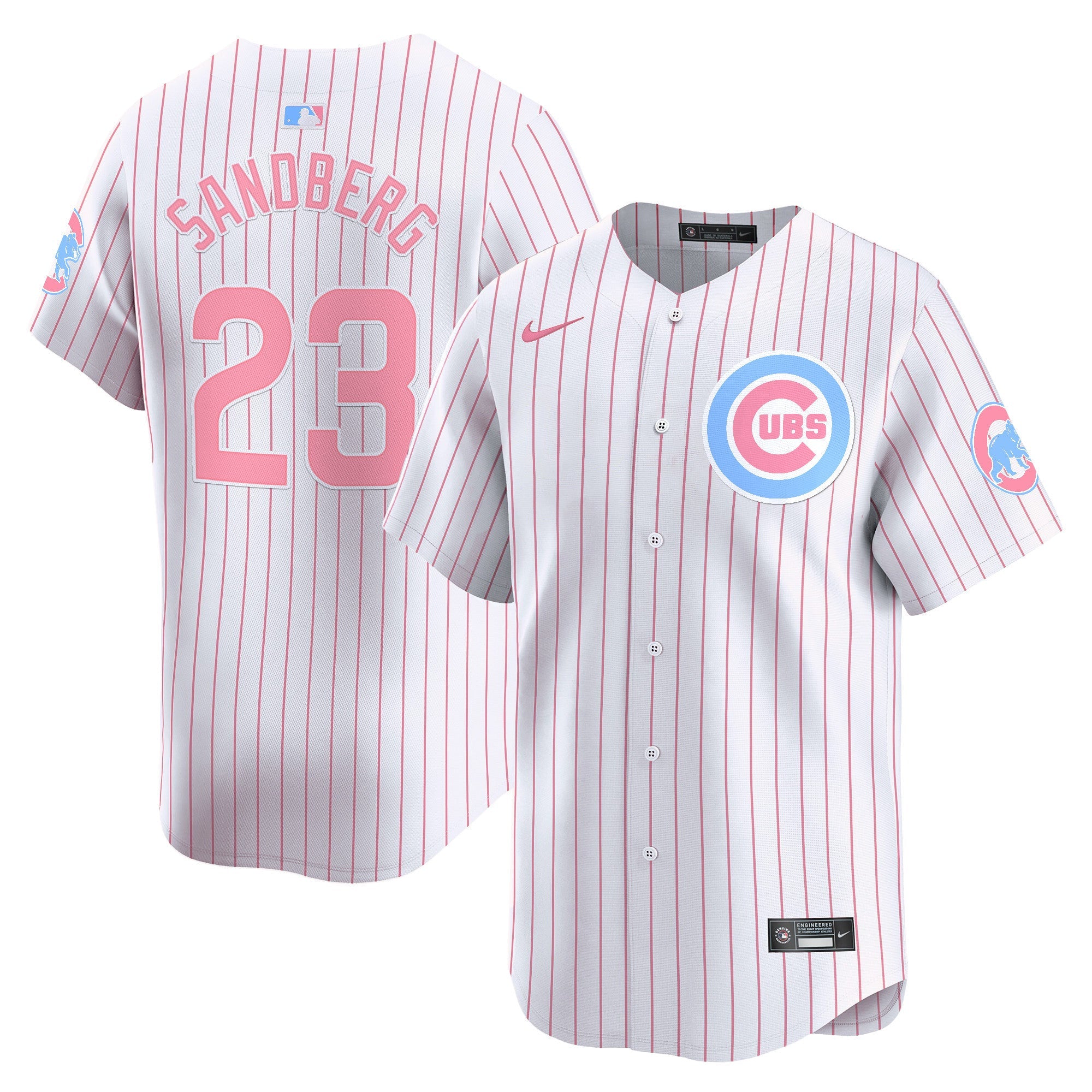 Unisex Chicago Bubblegum Pink Vapor Premier Limited Jersey