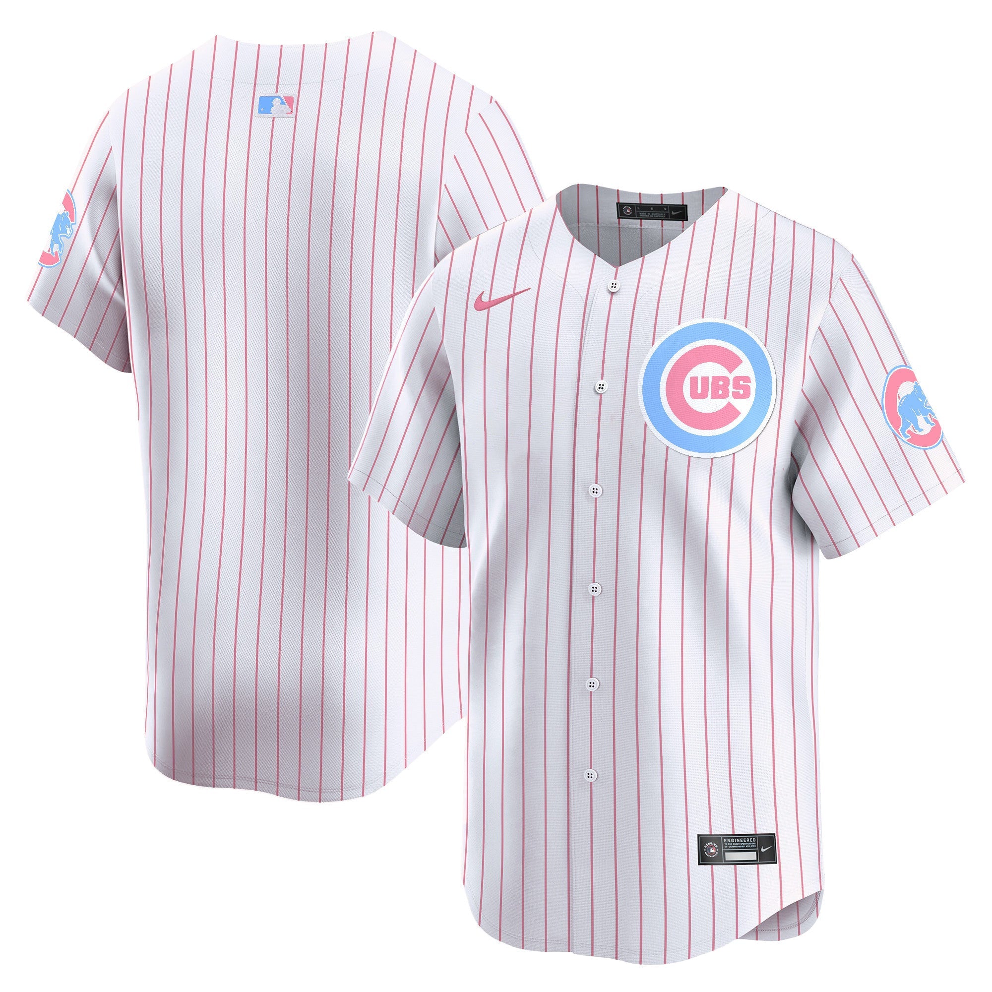 Unisex Chicago Bubblegum Pink Vapor Premier Limited Jersey