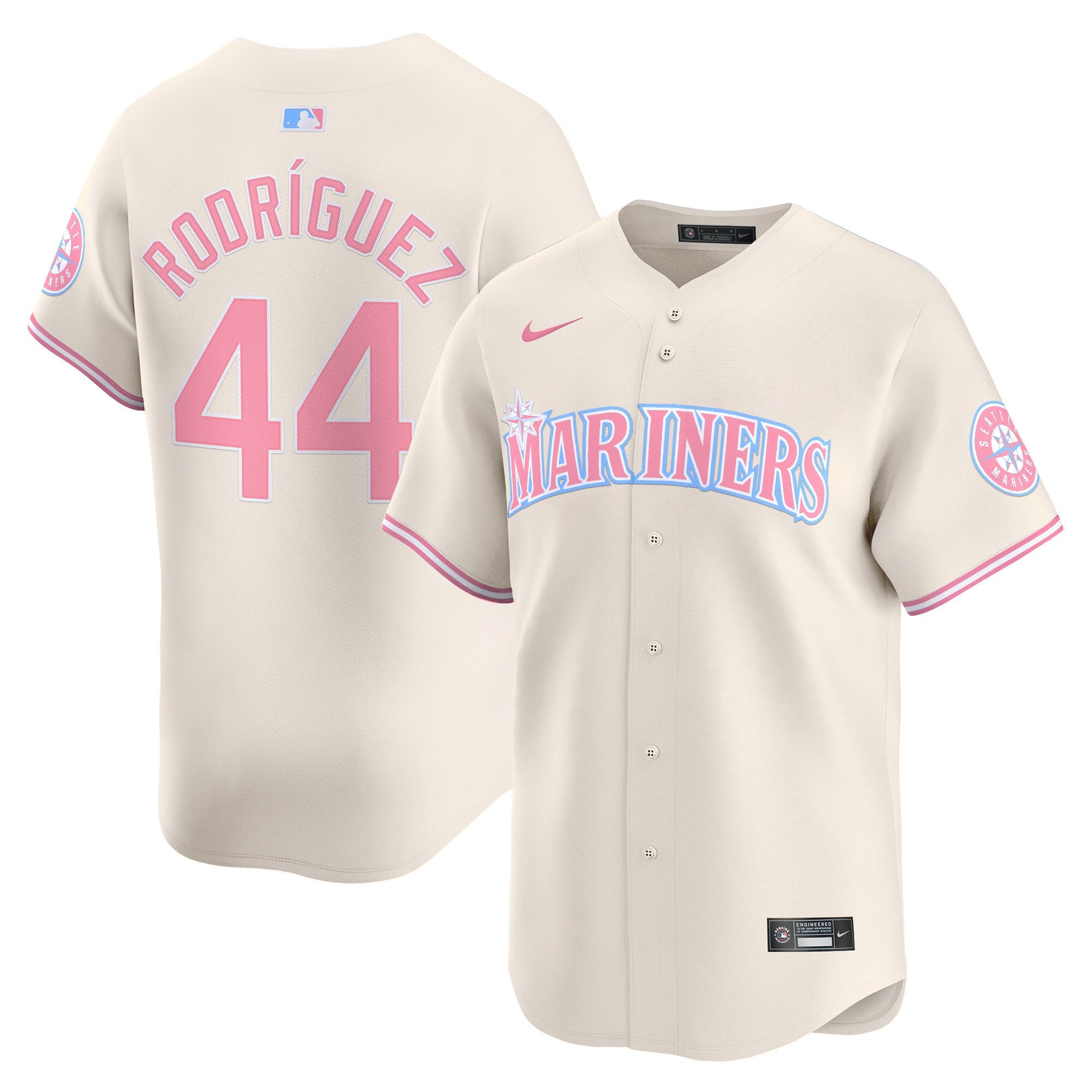 Unisex Seattle Bubblegum Pink Vapor Premier Limited Jersey