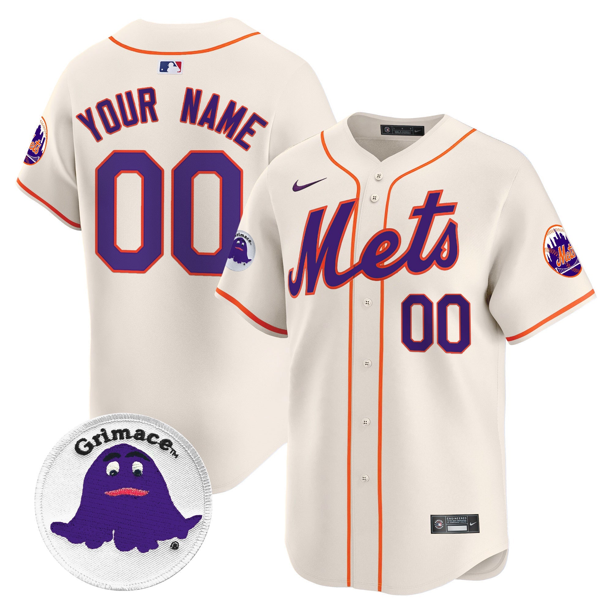 Grimace Vapor Premier Limited Custom Jersey