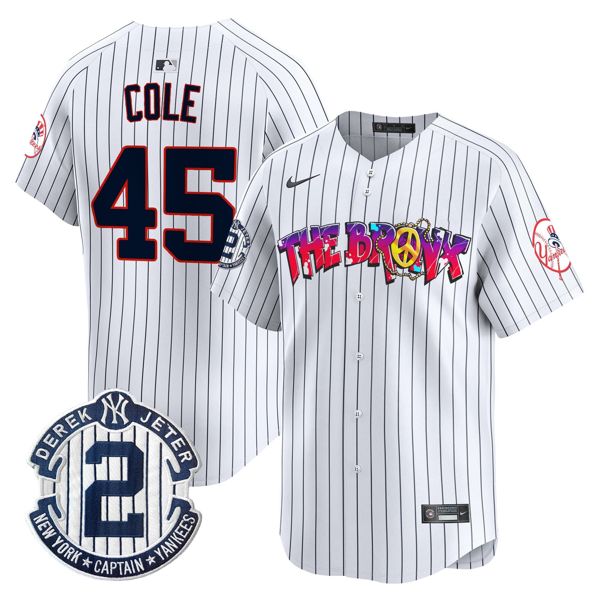 Men’s New York The Bronx Graffiti Vapor Premier Limited Jersey V7