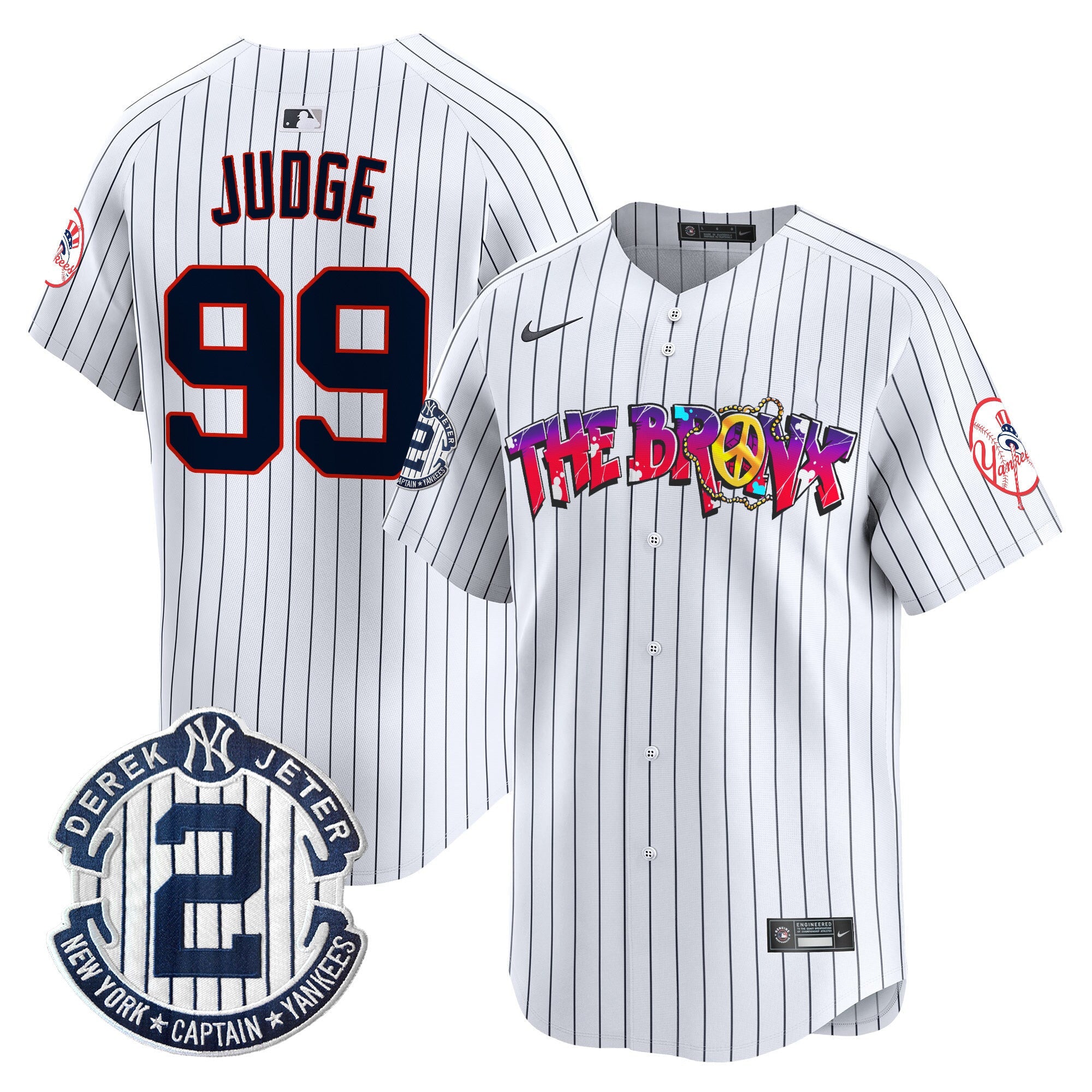 Men’s New York The Bronx Graffiti Vapor Premier Limited Jersey V7