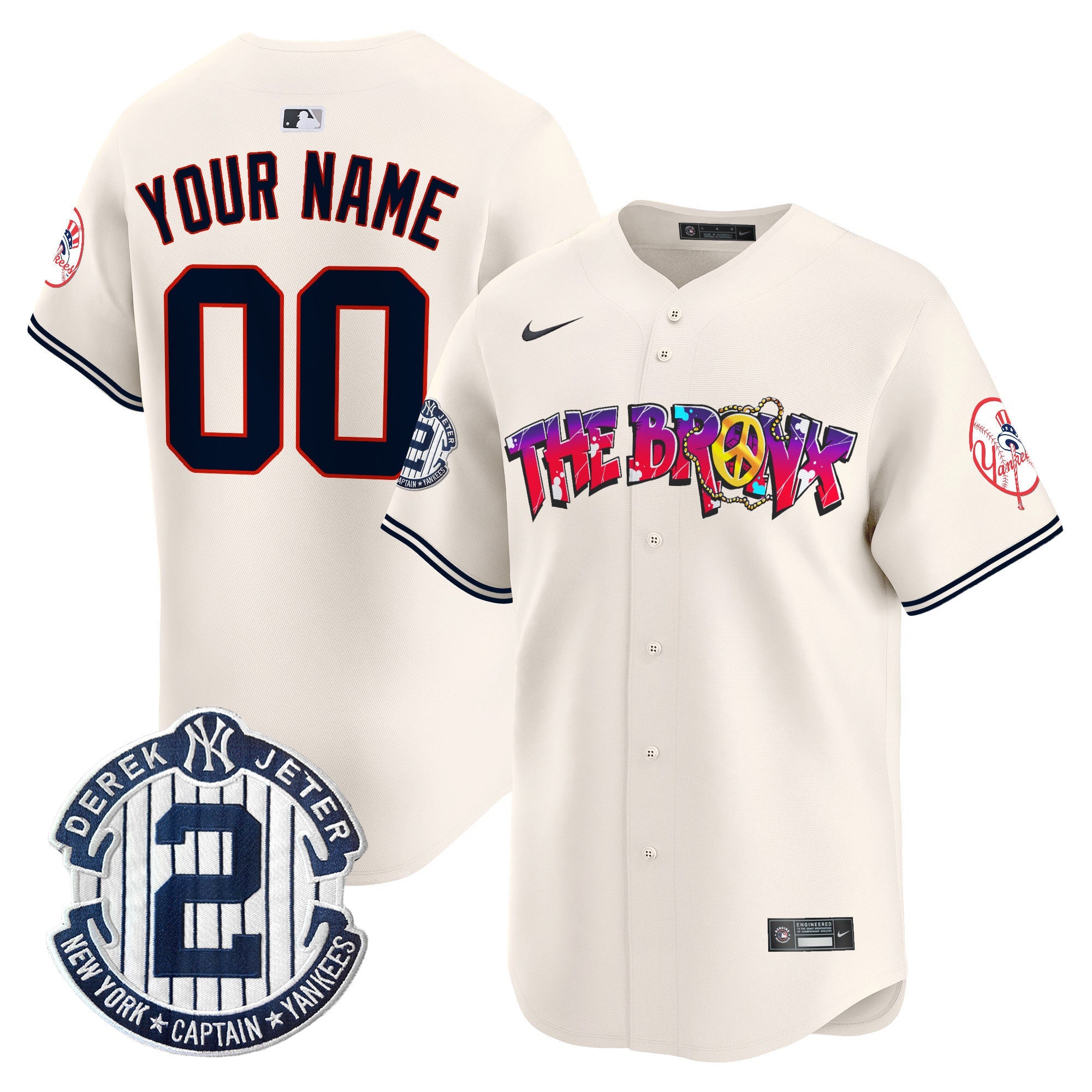 New York The Bronx Graffiti Vapor Premier Limited Custom Jersey V7