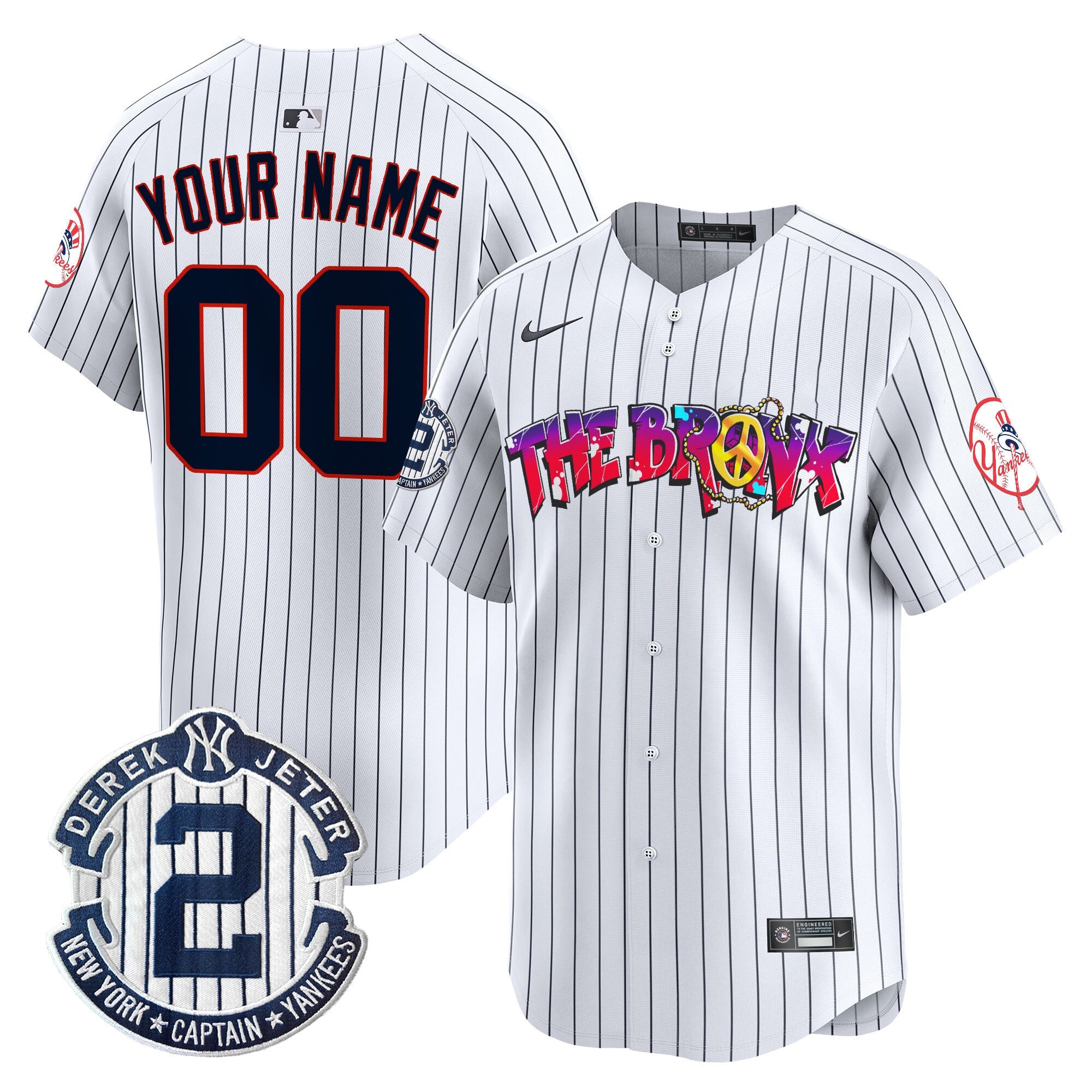 New York The Bronx Graffiti Vapor Premier Limited Custom Jersey V7