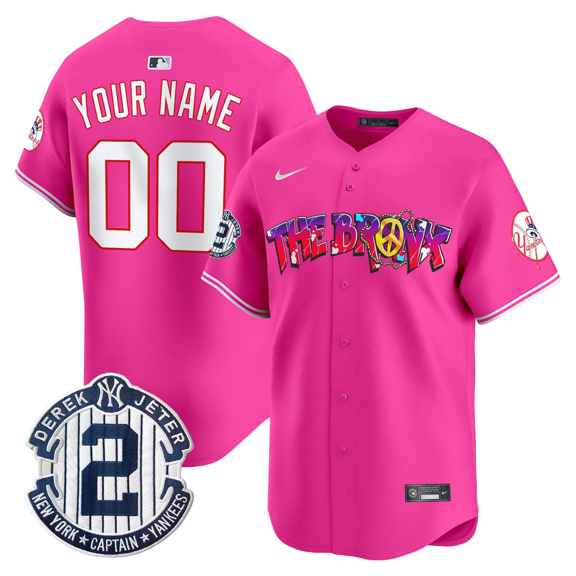 New York The Bronx Graffiti Vapor Premier Limited Custom Jersey V7