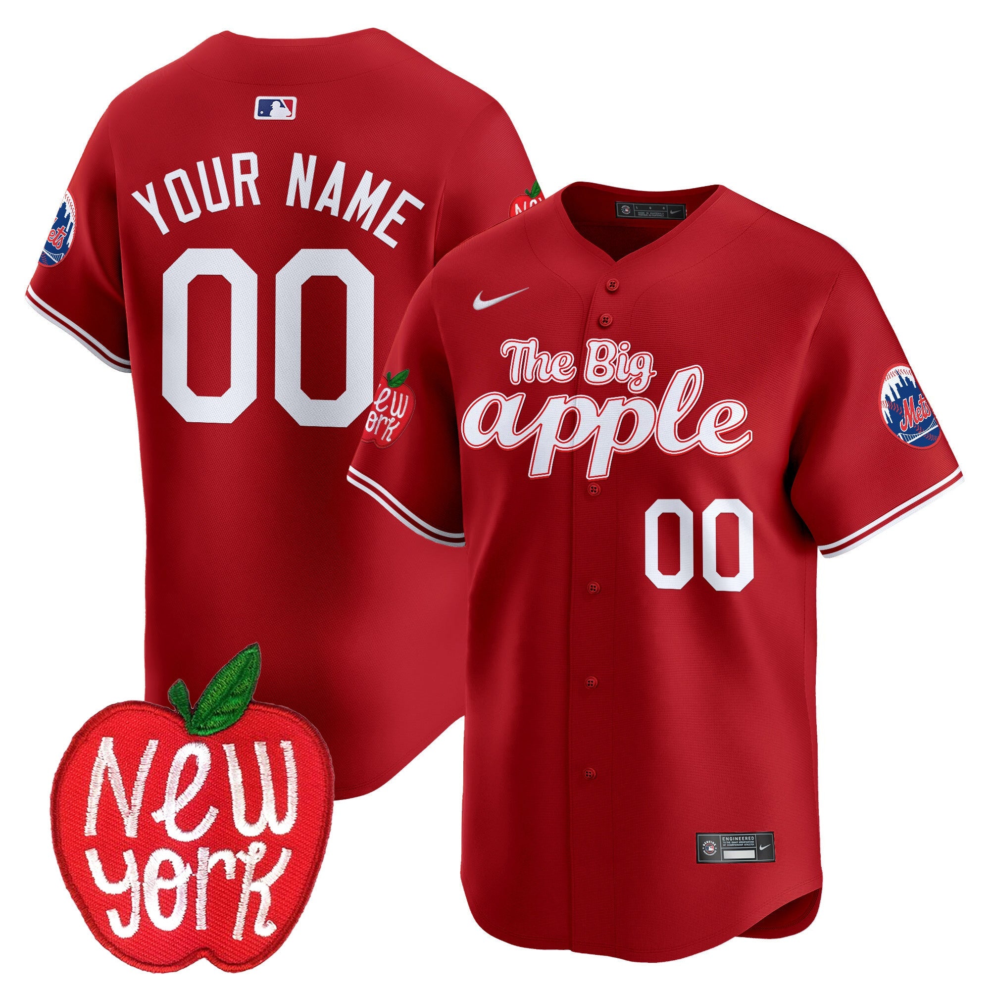 The Big Apple Vapor Premier Limited Custom Jersey