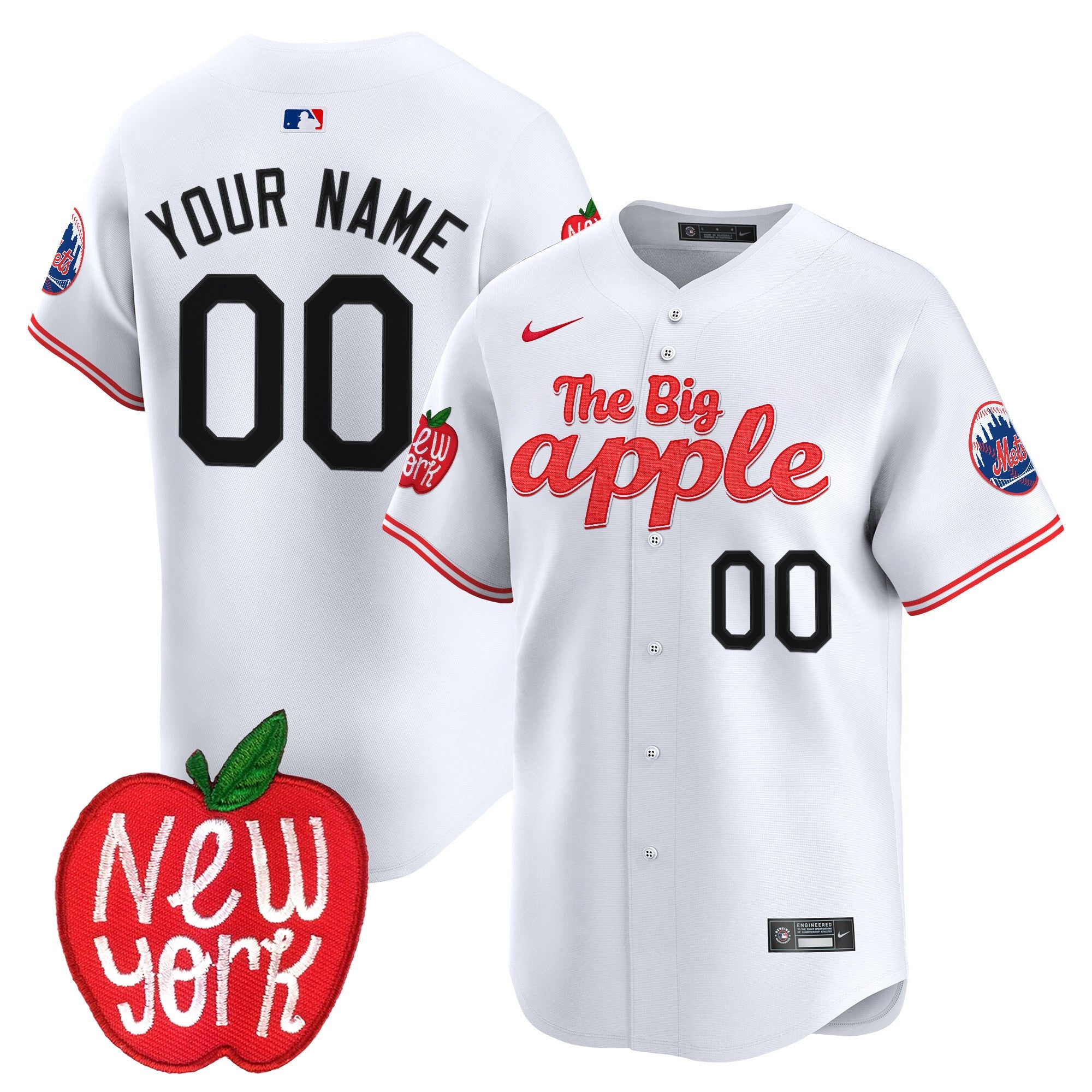 The Big Apple Vapor Premier Limited Custom Jersey