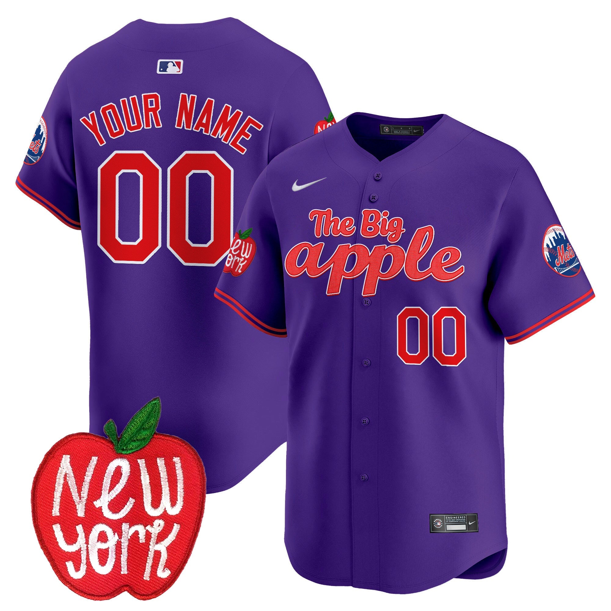 The Big Apple Vapor Premier Limited Custom Jersey