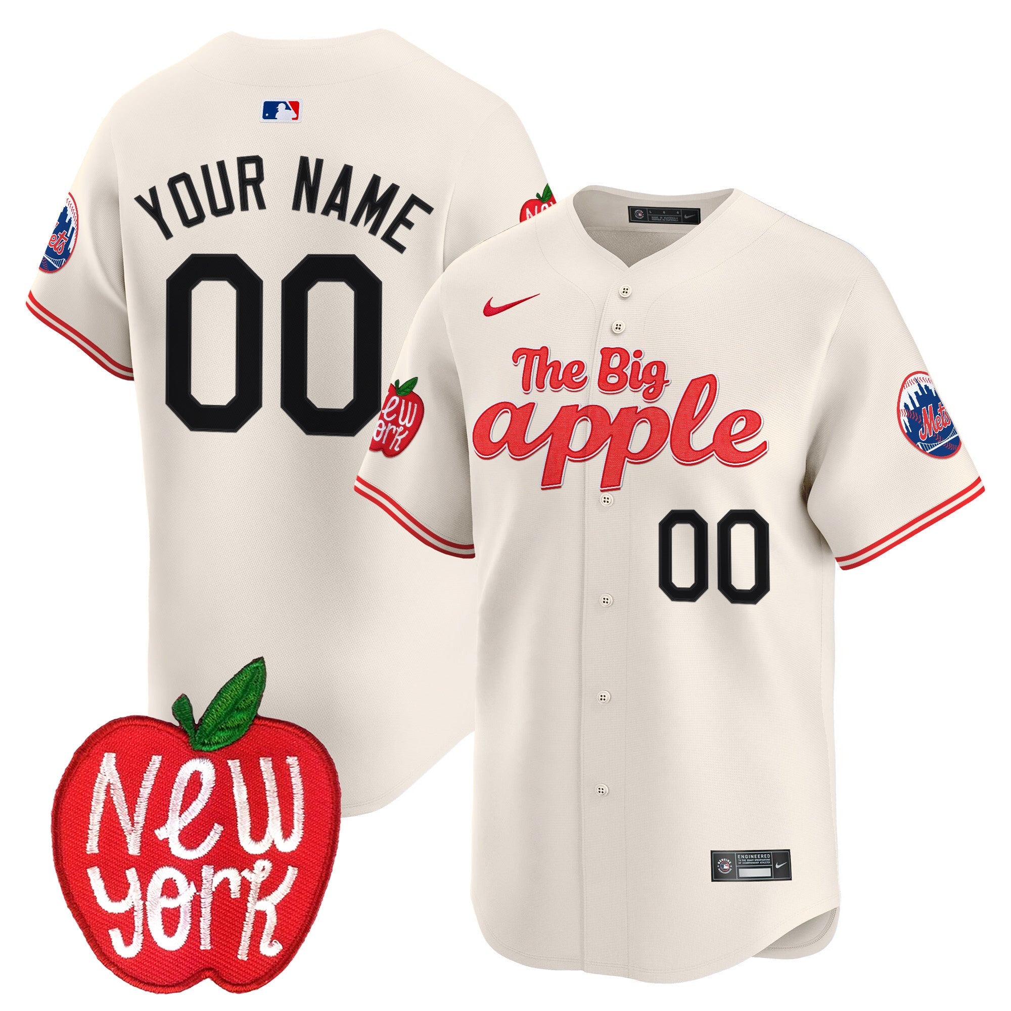 The Big Apple Vapor Premier Limited Custom Jersey