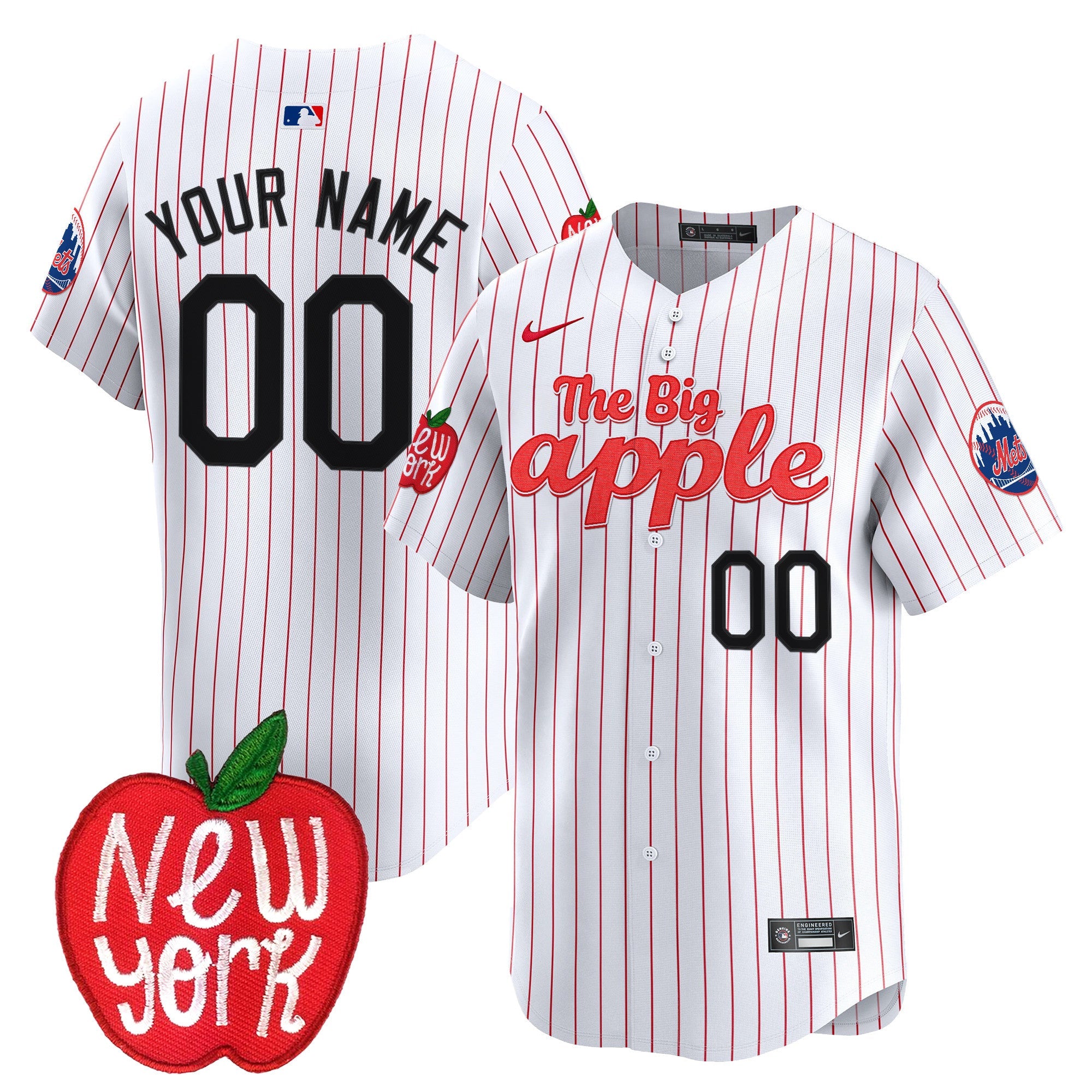 The Big Apple Vapor Premier Limited Custom Jersey