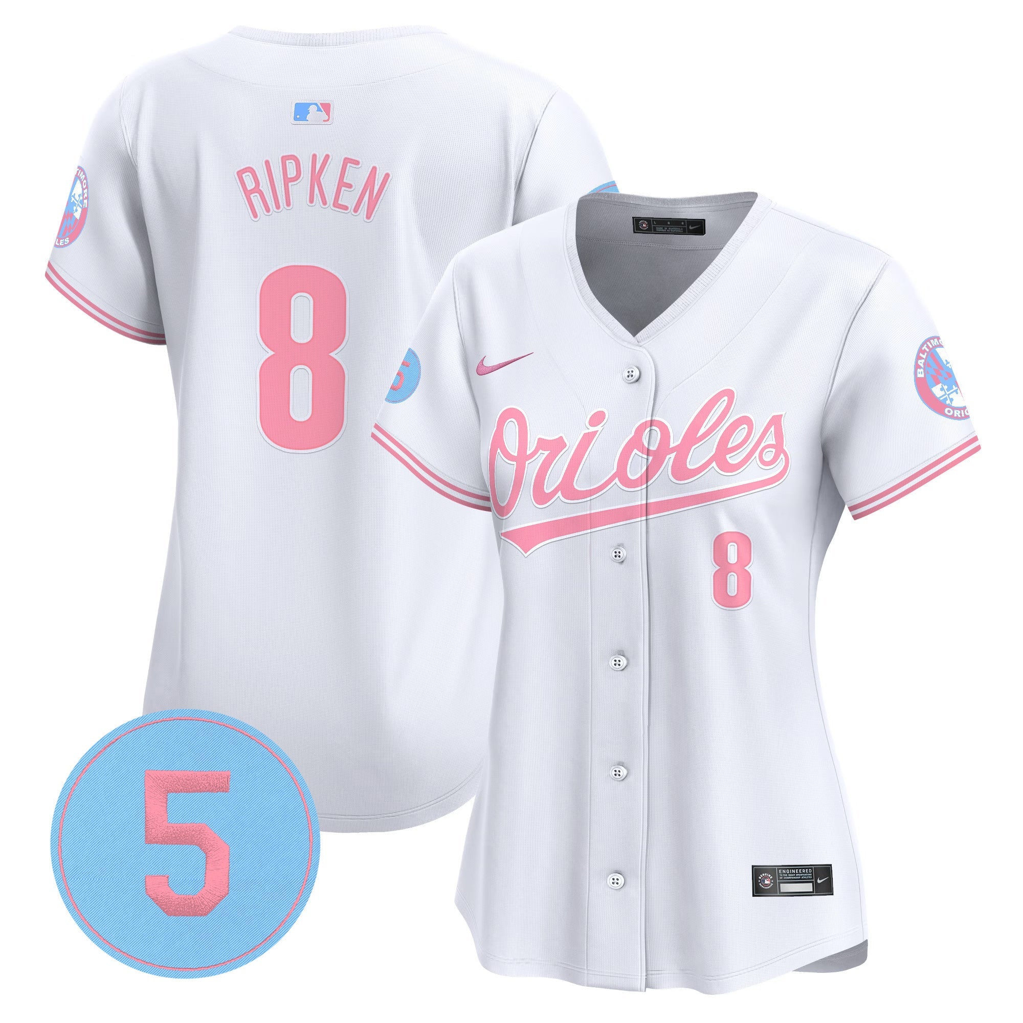 Women’s Bubblegum Pink Robinson Patch Vapor Premier Limited Jersey