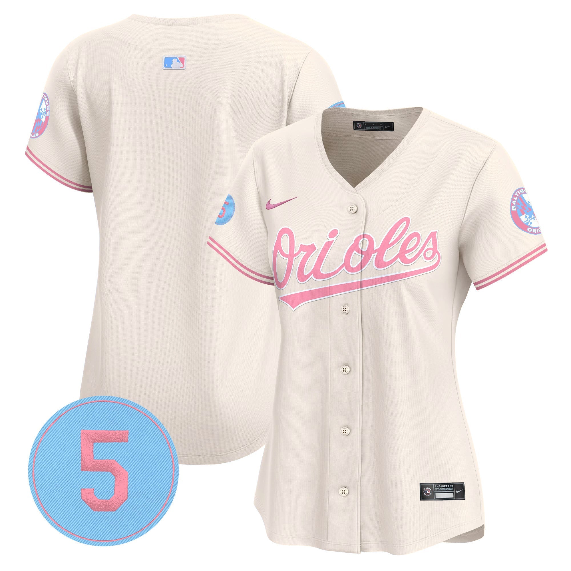 Women’s Bubblegum Pink Robinson Patch Vapor Premier Limited Jersey