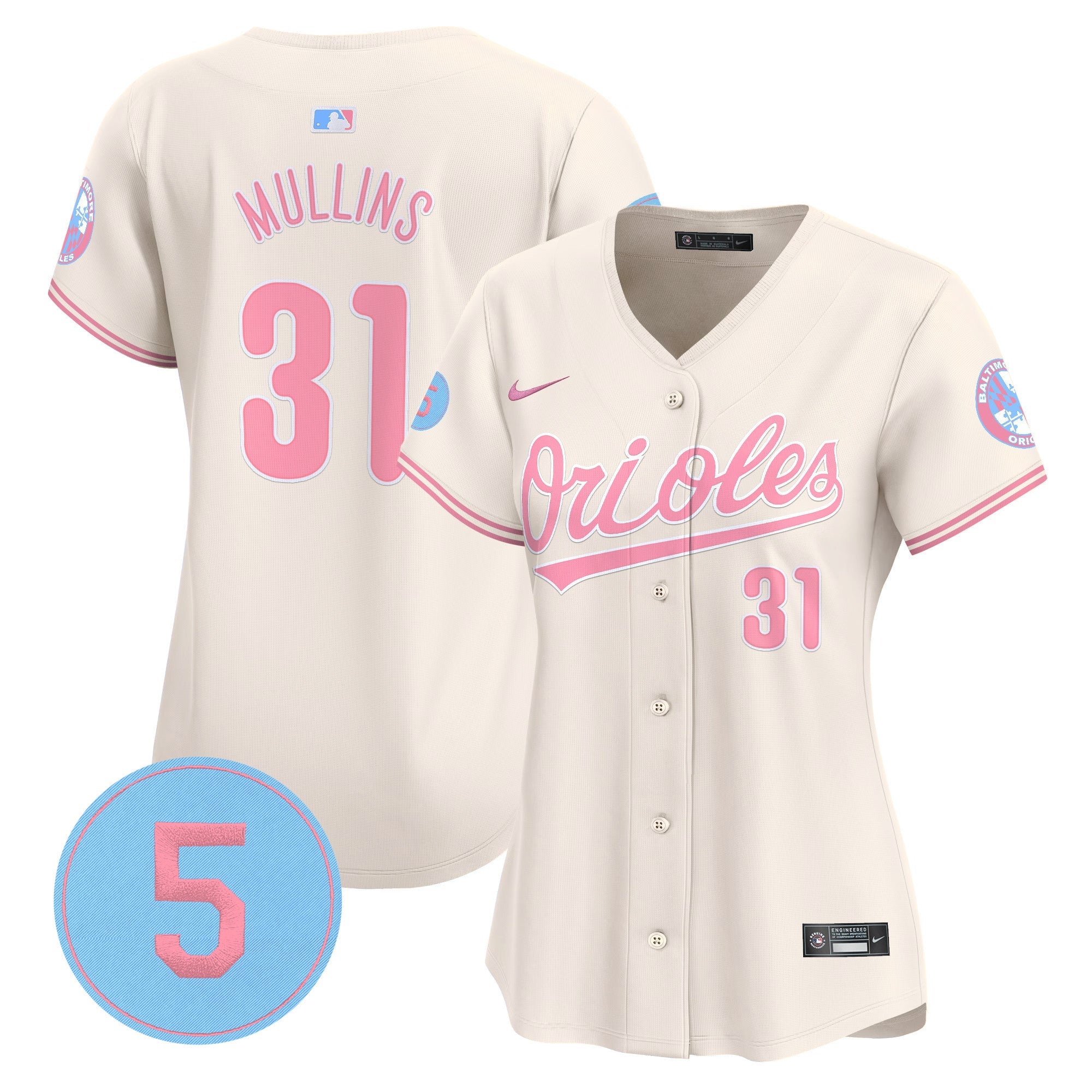 Women’s Bubblegum Pink Robinson Patch Vapor Premier Limited Jersey