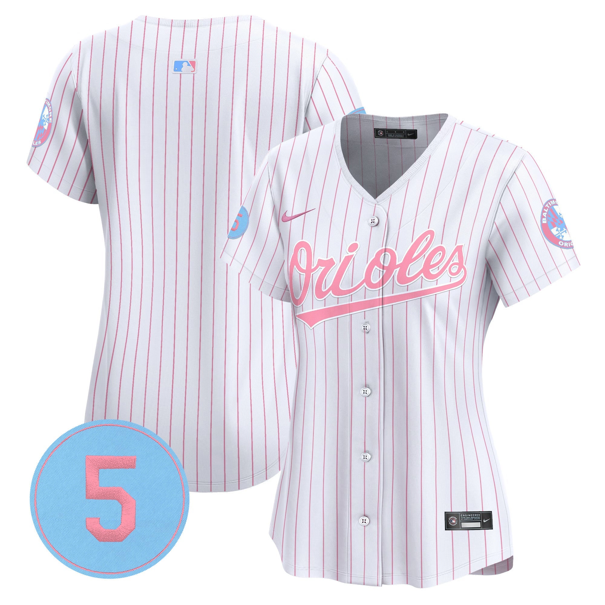 Women’s Bubblegum Pink Robinson Patch Vapor Premier Limited Jersey