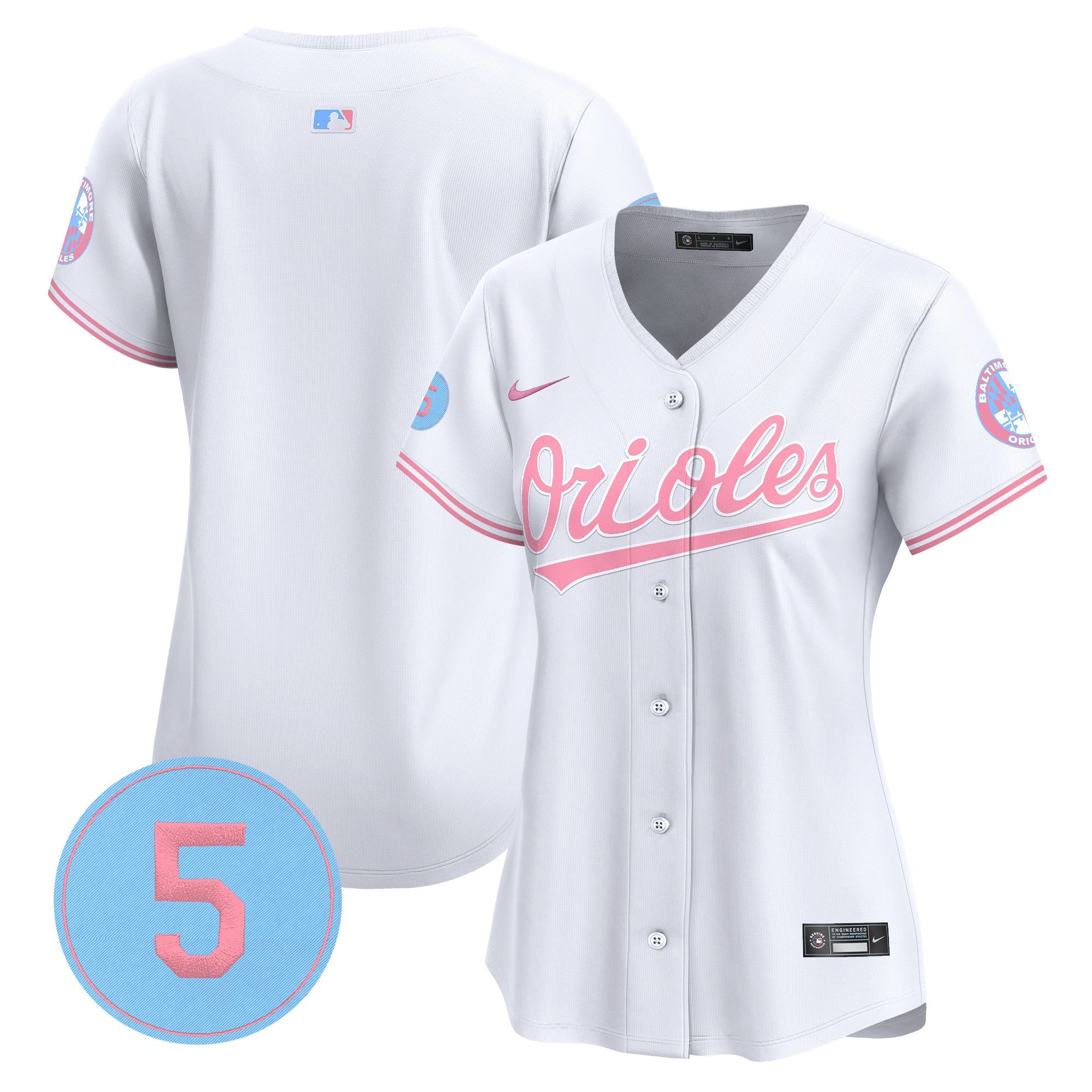 Women’s Bubblegum Pink Robinson Patch Vapor Premier Limited Jersey