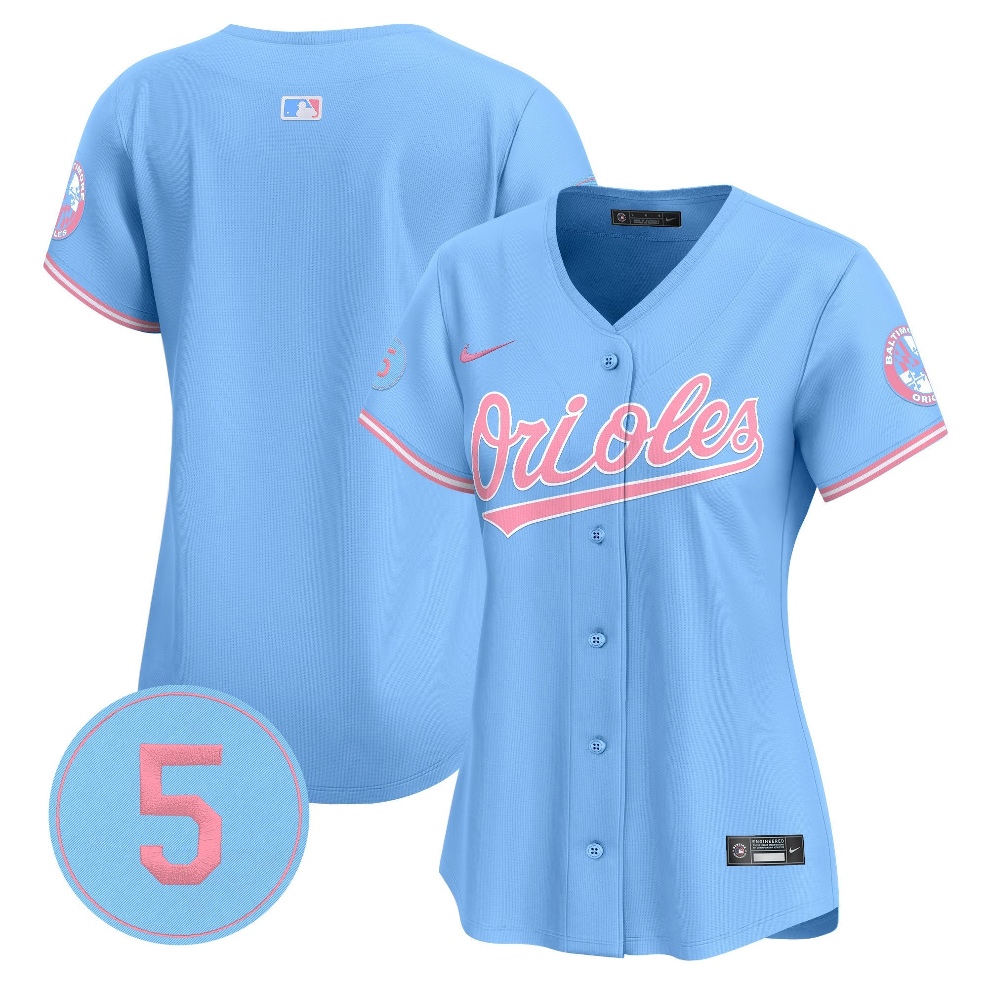 Women’s Bubblegum Pink Robinson Patch Vapor Premier Limited Jersey