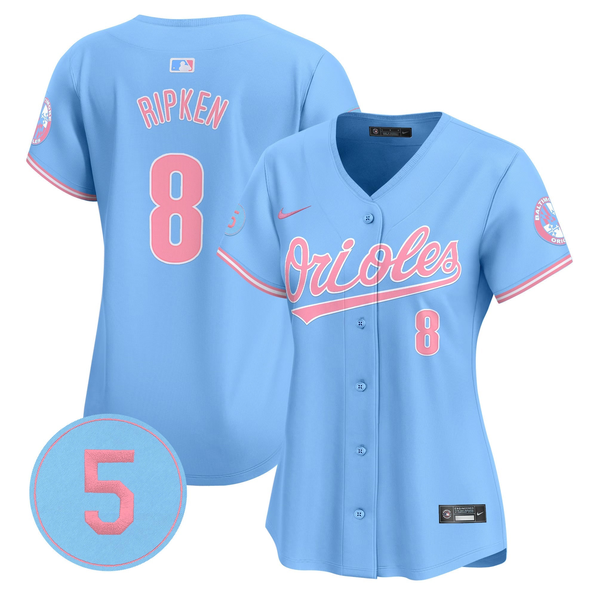 Women’s Bubblegum Pink Robinson Patch Vapor Premier Limited Jersey