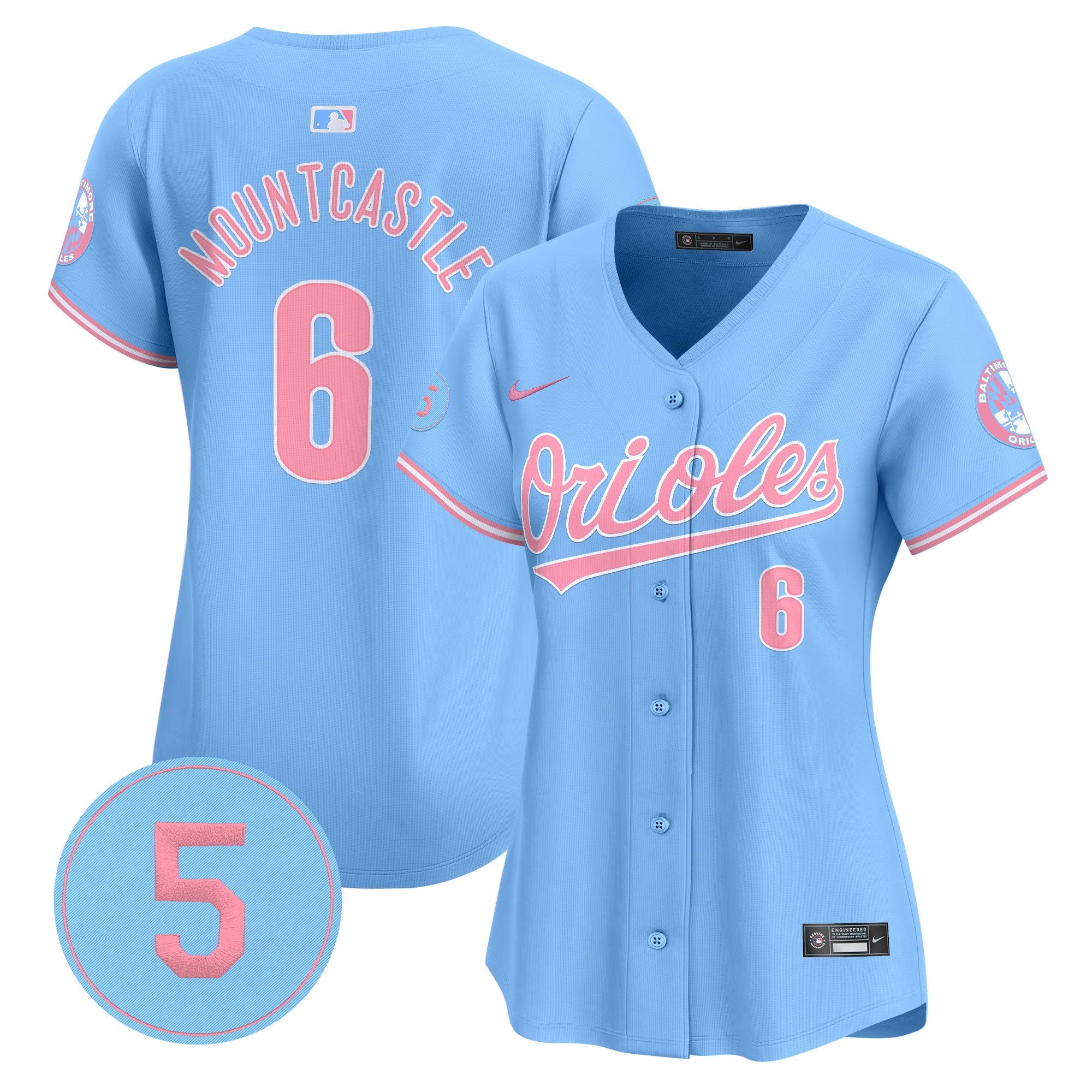 Women’s Bubblegum Pink Robinson Patch Vapor Premier Limited Jersey