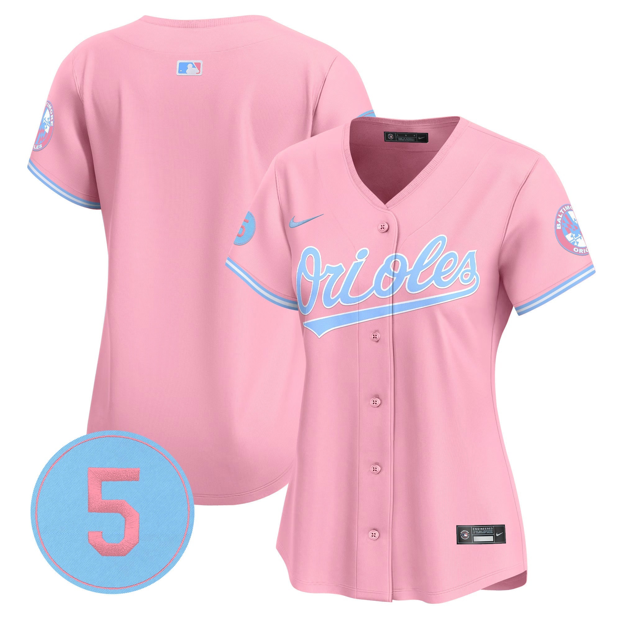 Women’s Bubblegum Pink Robinson Patch Vapor Premier Limited Jersey
