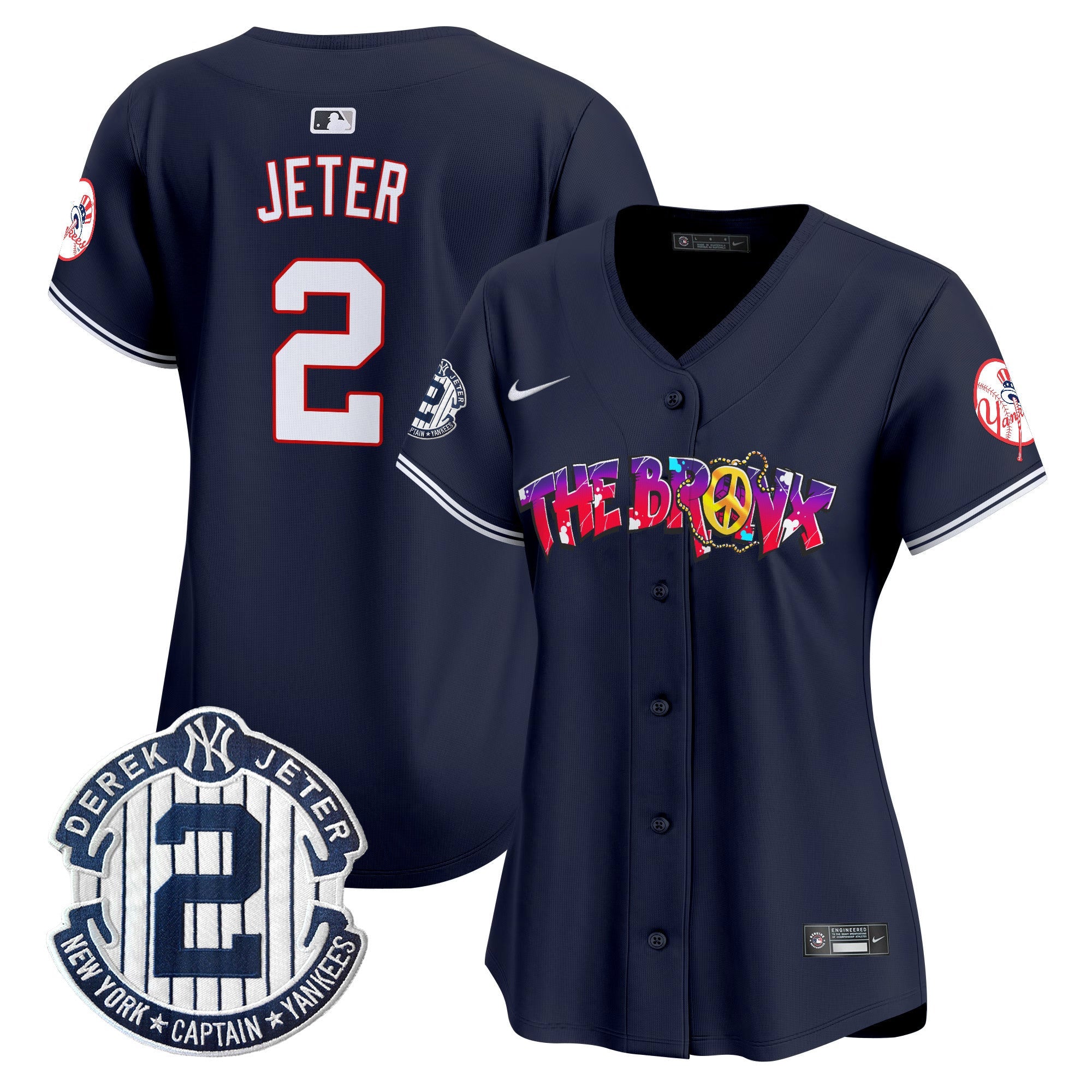 Women’s New York The Bronx Graffiti Vapor Premier Limited Jersey V7